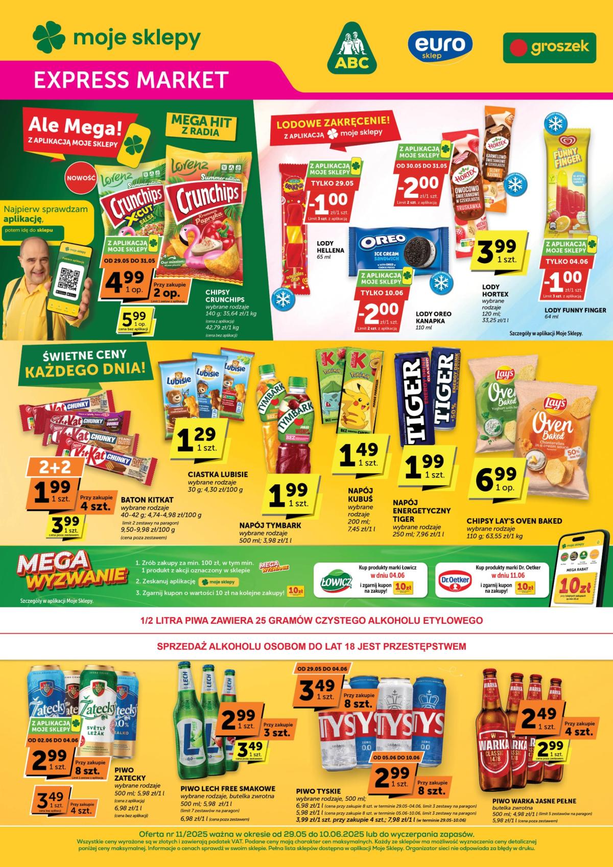 Euro Sklep Express Market gazetka ważna od 29.05. - 10.06.