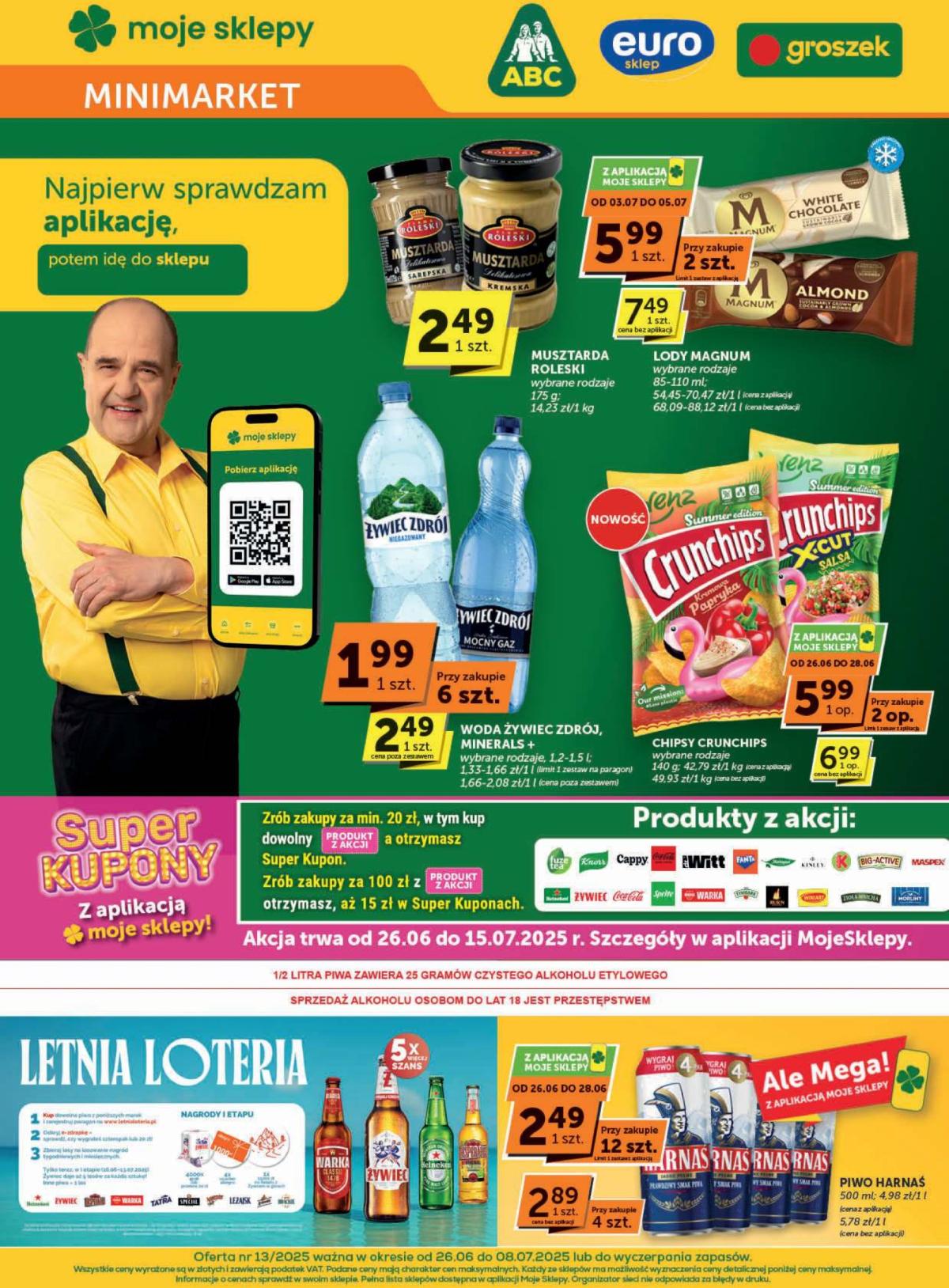 Gazetka Euro Sklep Minimarket ważna od 26.06. - 08.07.