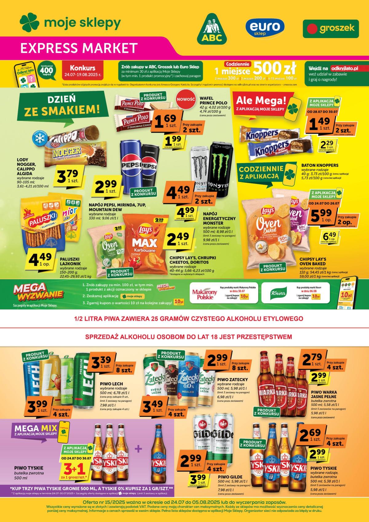 Gazetka Euro Sklep - Expressmarket ważna od 24.07. - 05.08.