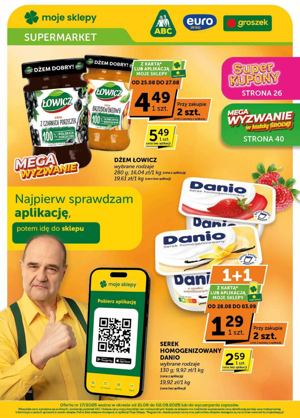 Gazetka Euro Sklep - Supermarket - ważna od 21.08. do 02.09.