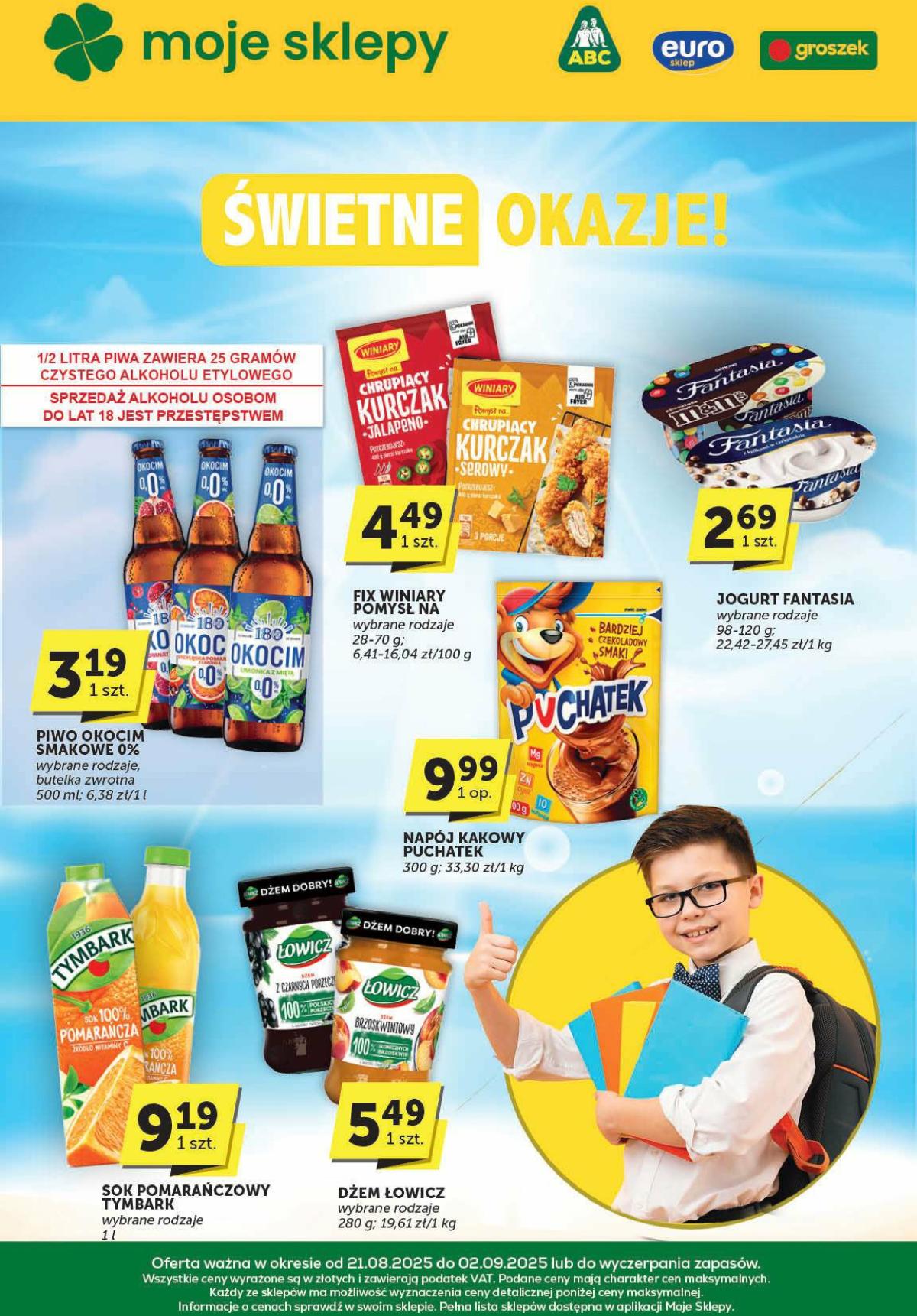 Gazetka Euro Sklep - Katalog - ważna od 21.08. do 02.09.