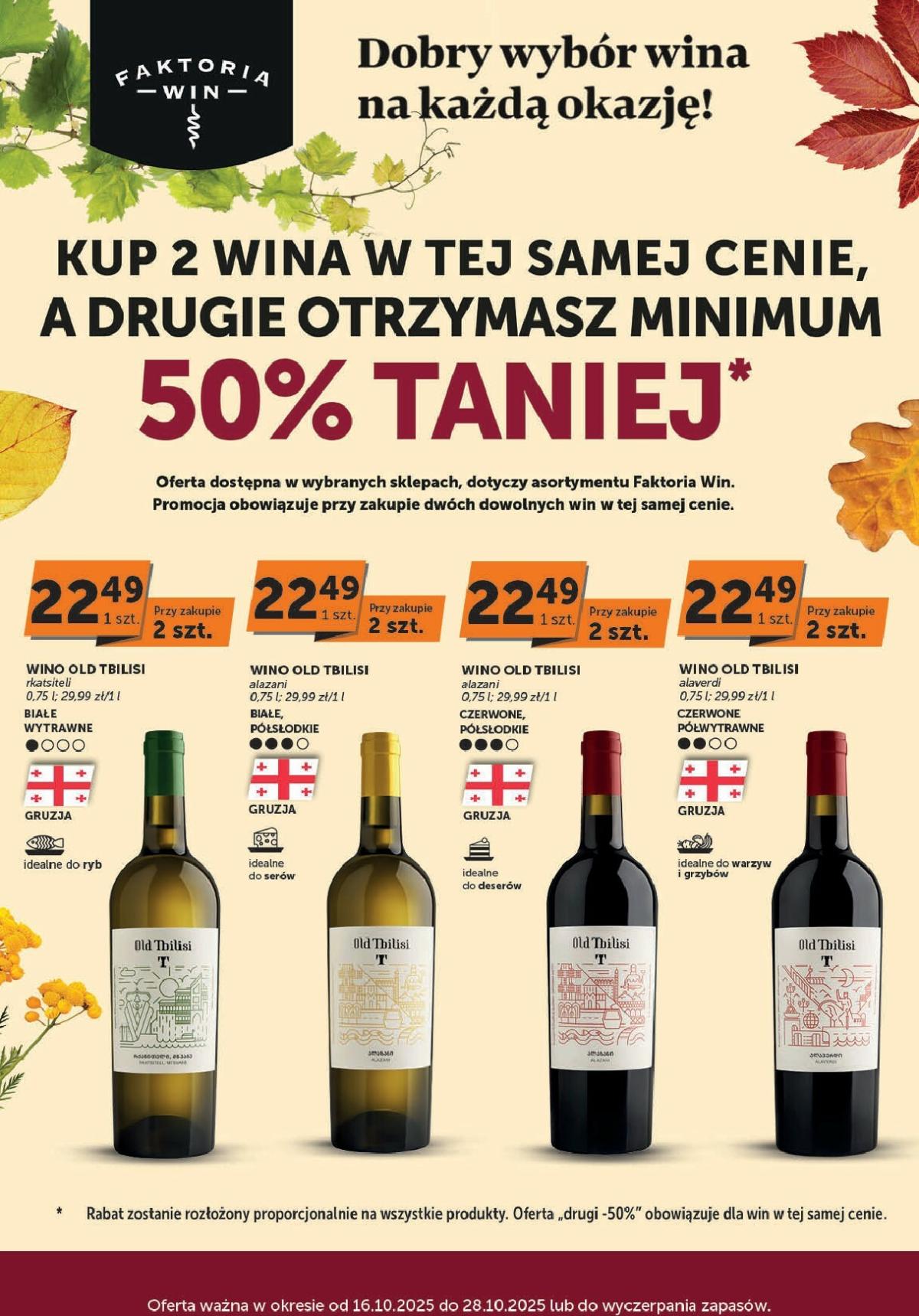 Gazetka Euro Sklep - Faktoria Win - ważna od 16.10. do 28.10.