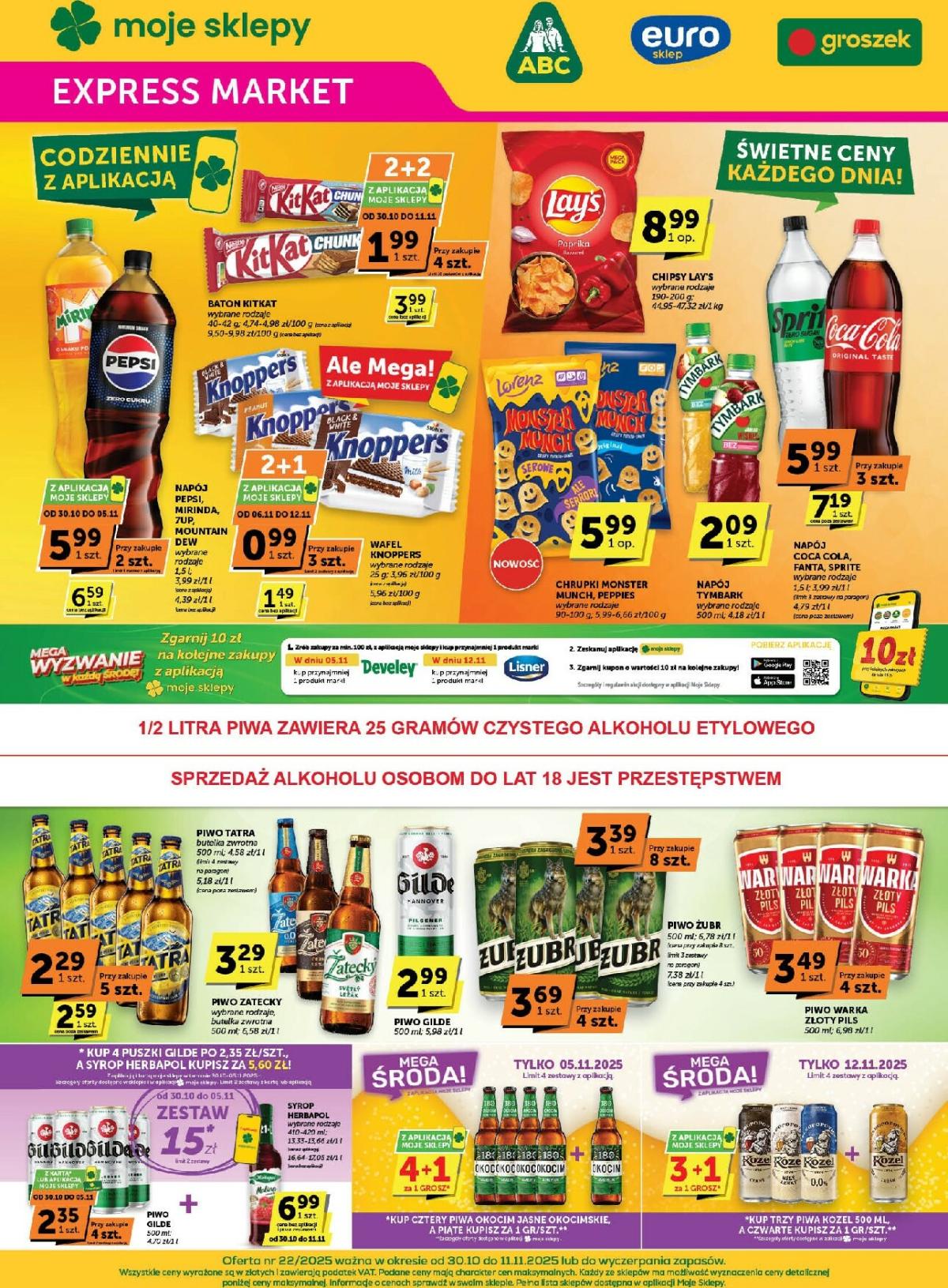 Gazetka Euro Sklep - Expressmarket - ważna od 30.10. do 11.11.