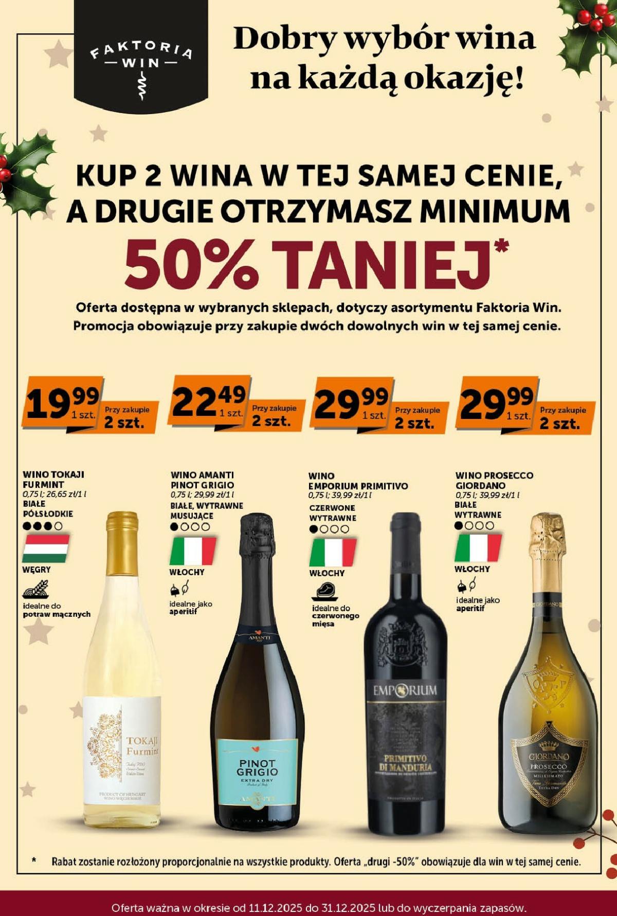 Gazetka Euro Sklep - Faktoria Win - ważna od 11.12. do 31.12.