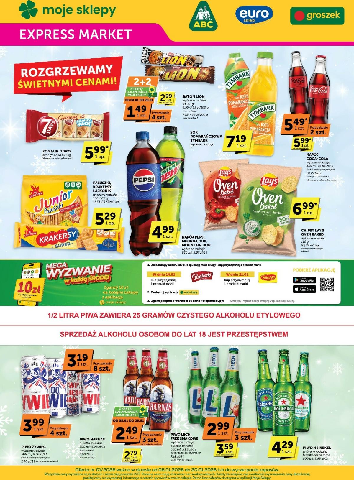 Gazetka Euro Sklep - Expressmarket - ważna od 08.01. do 20.01.