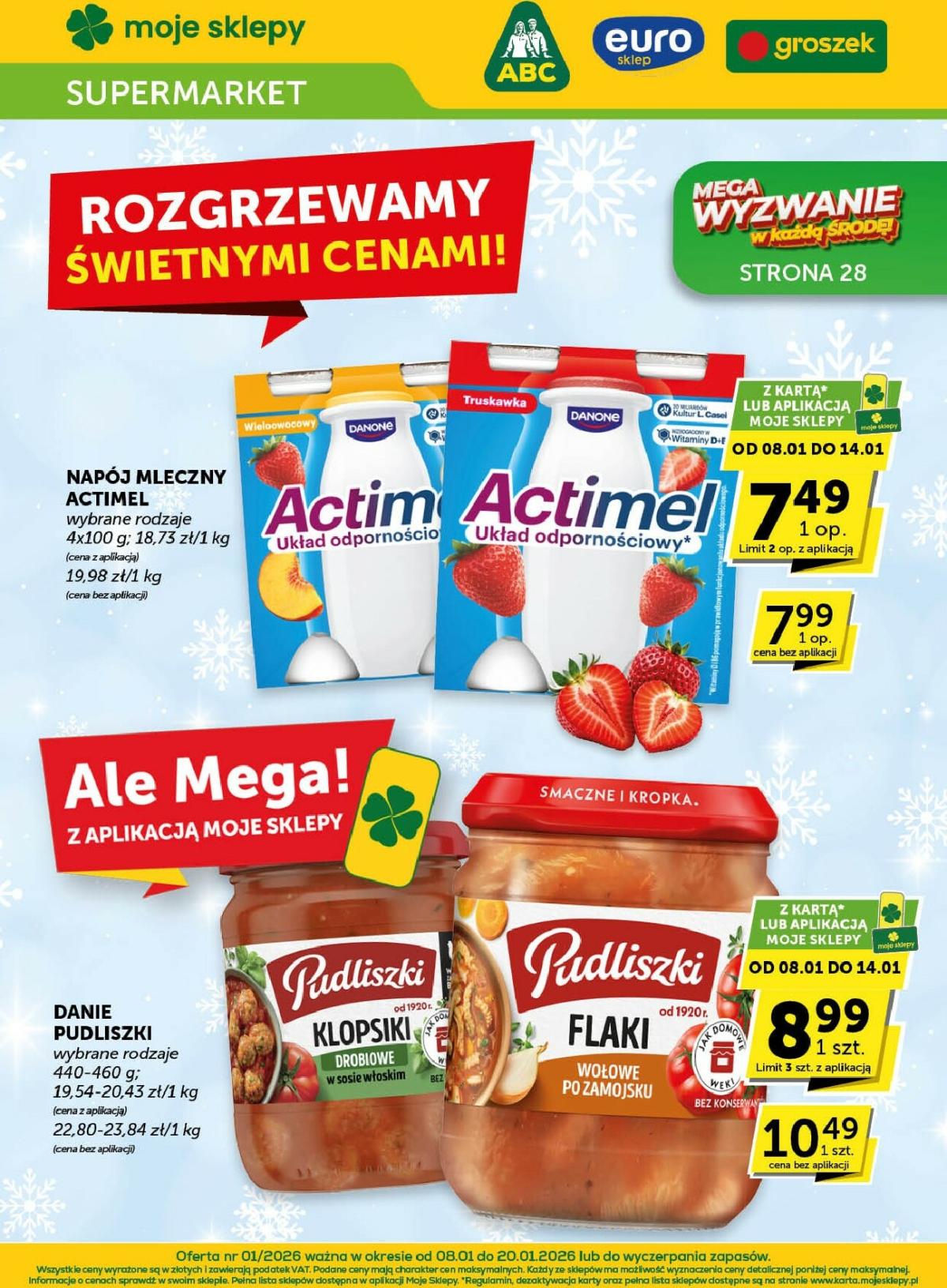 Gazetka Euro Sklep - Supermarket - ważna od 08.01. do 20.01.