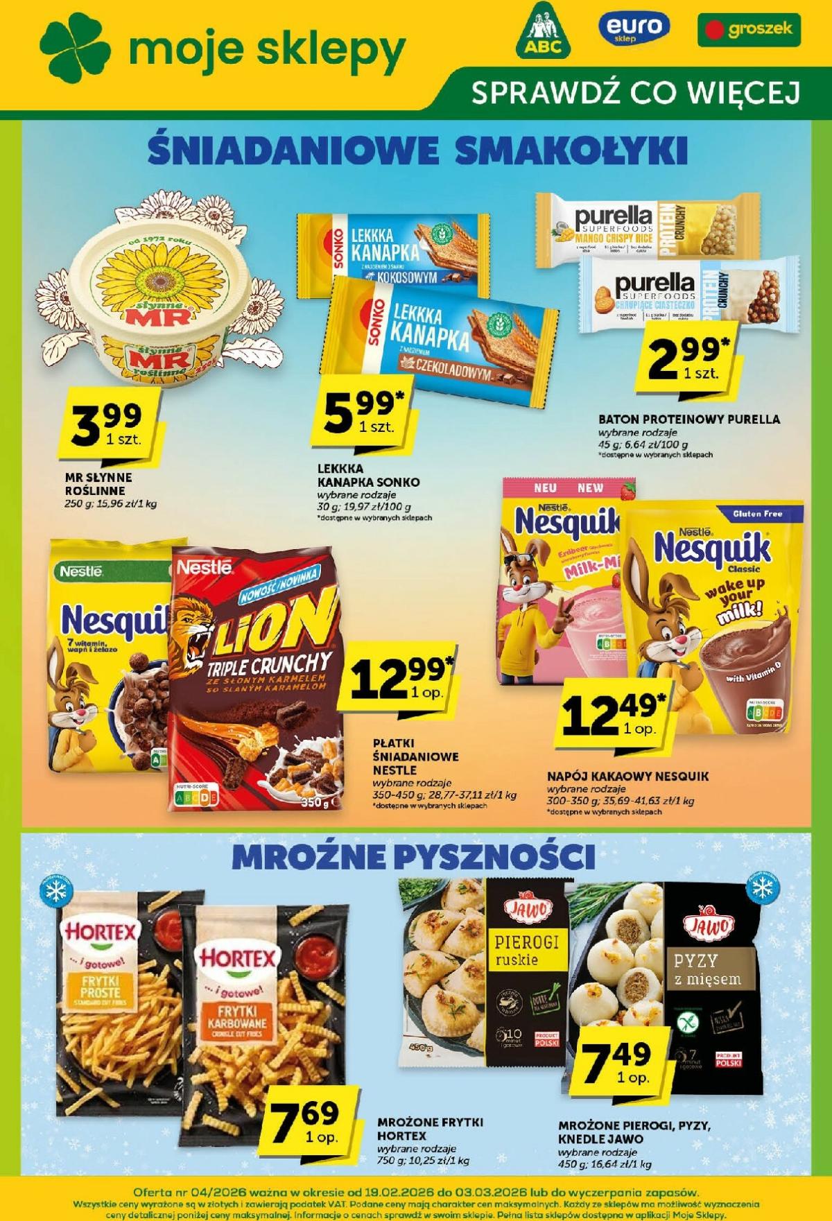 Gazetka Euro Sklep - Sprawdź, co więcej - ważna od 19.02.2026 do 03.03.2026
