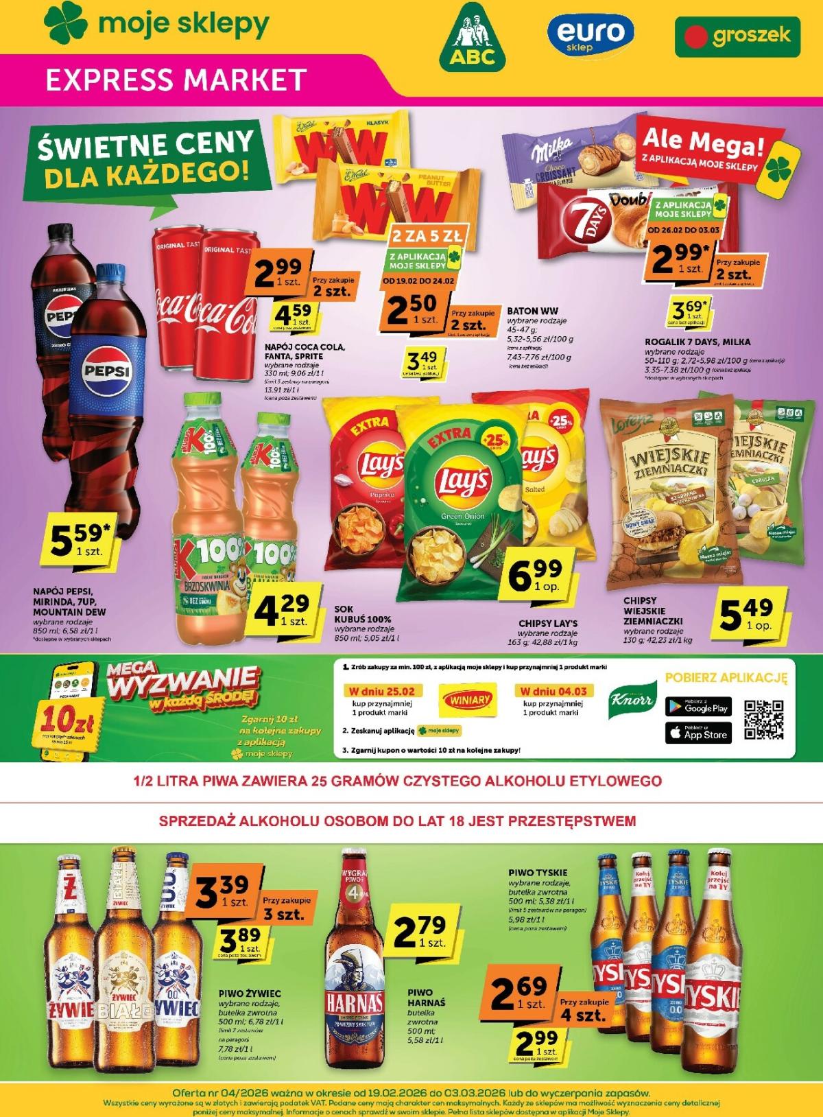 Gazetka Euro Sklep - Expressmarket - ważna od 19.02.2026 do 03.03.2026