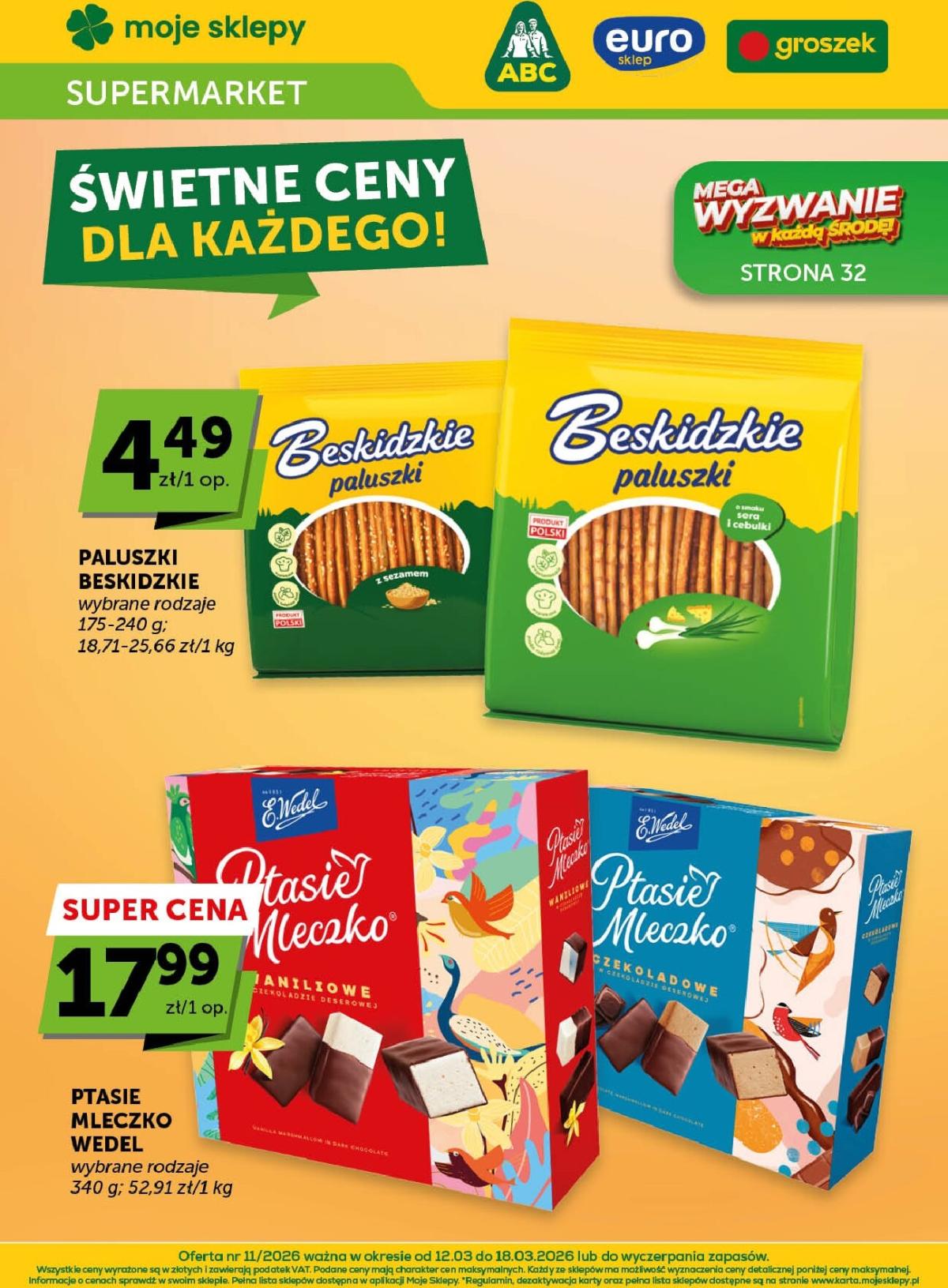 Gazetka Euro Sklep - Supermarket - ważna od 12.03.2026 do 18.03.2026