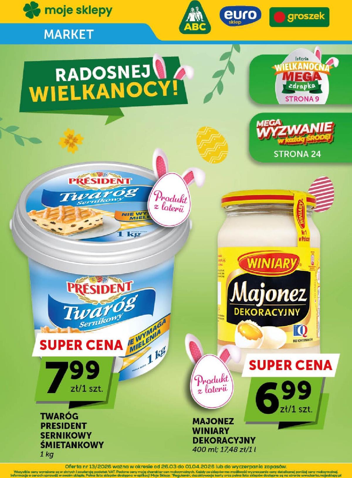 Gazetka Euro Sklep - Market - ważna od 26.03.2026 do 01.04.2026