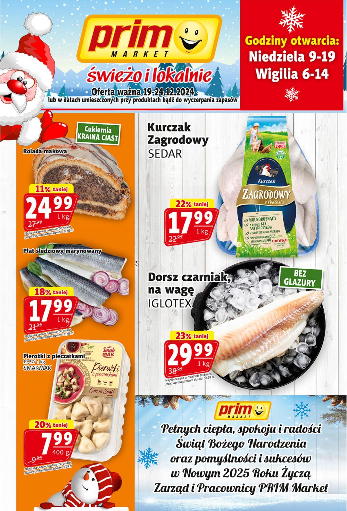 Prim Market gazetka ważna od 19.12. - 24.12.