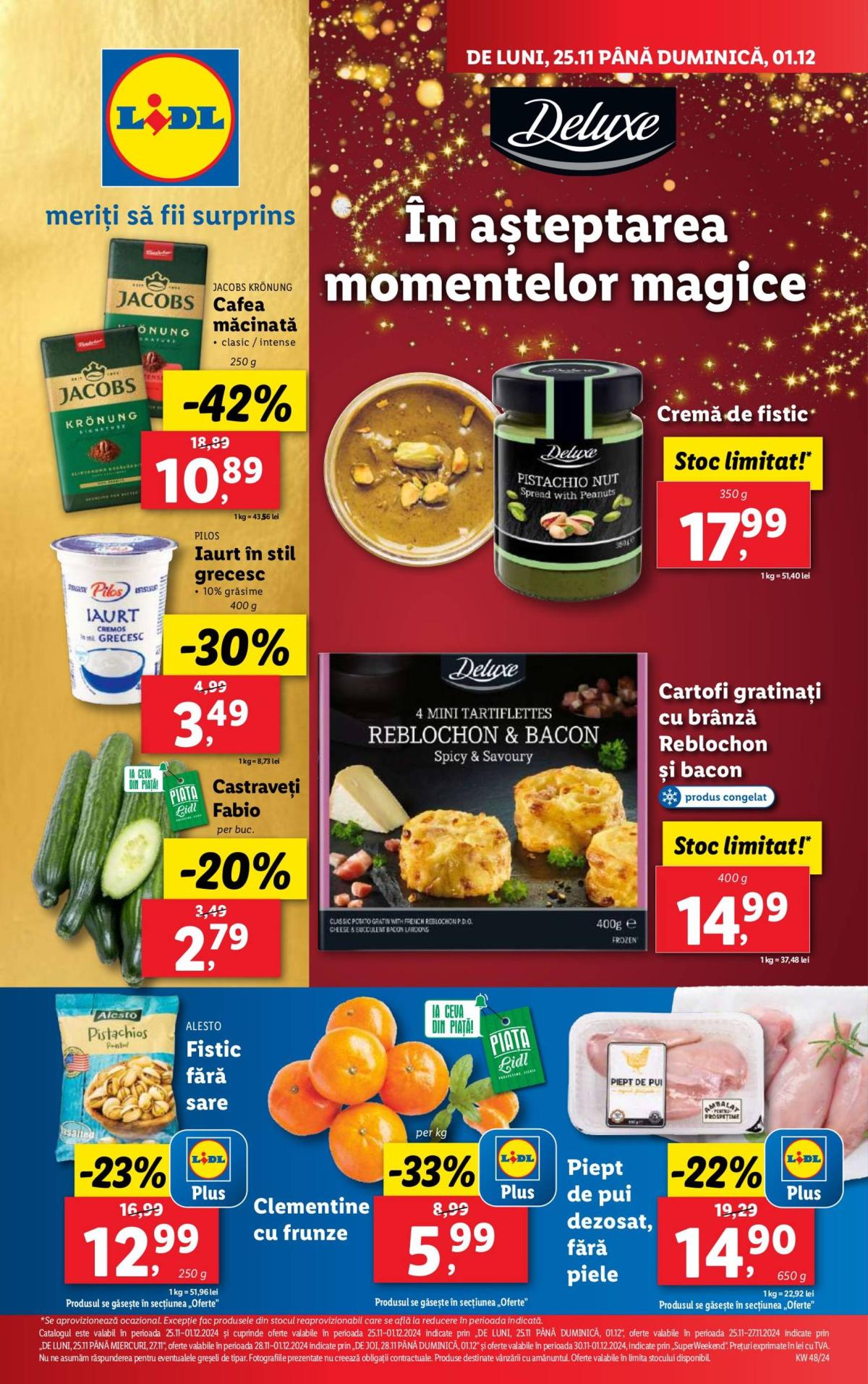 Catalog Lidl valabil din 25.11. - 01.12.