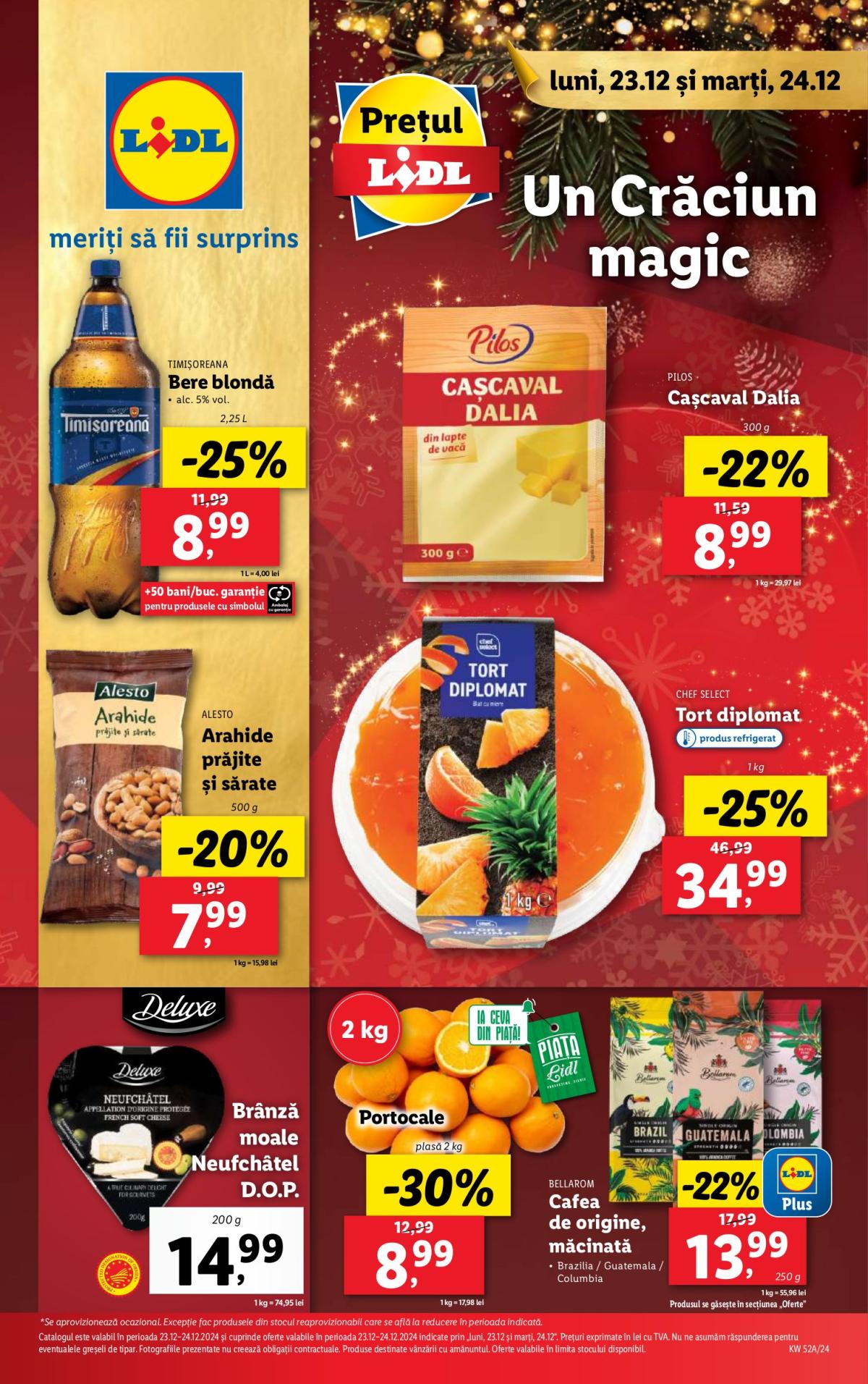 Catalog Lidl valabil din 23.12. - 24.12.