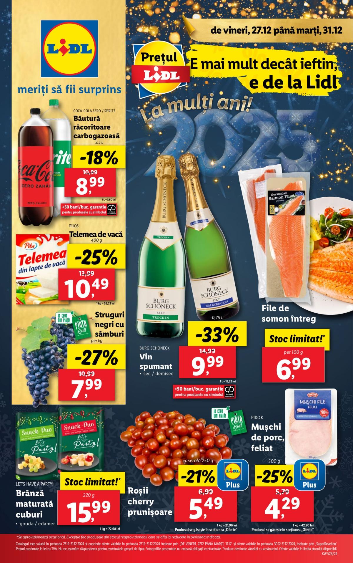 Catalog Lidl valabil din 27.12. - 31.12.