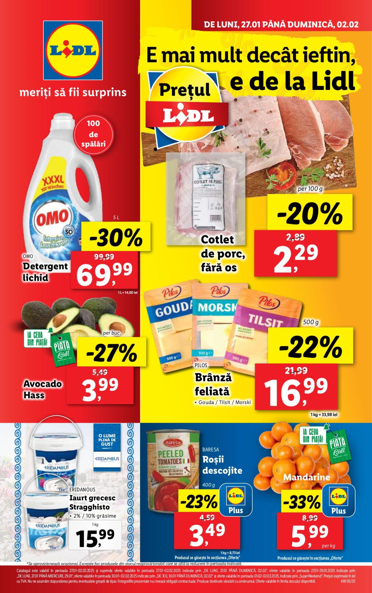 Catalog Lidl valabil din 27.01. - 02.02.