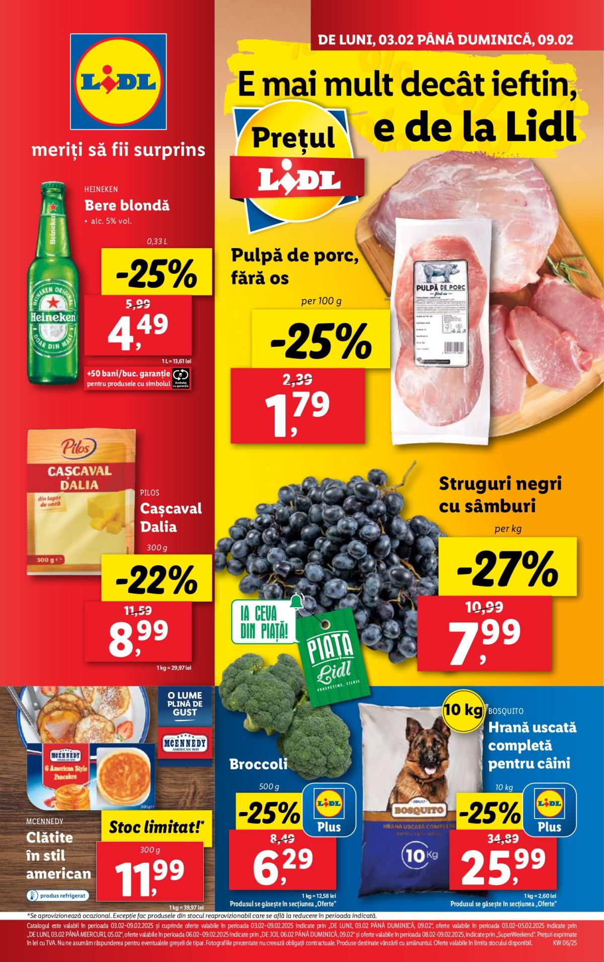 Catalog Lidl valabil din 03.02. - 09.02.