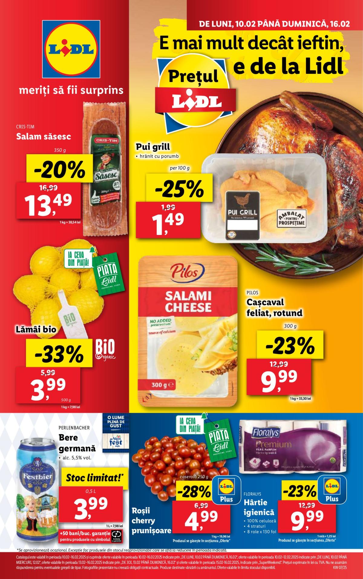 Catalog Lidl valabil din 10.02. - 16.02.