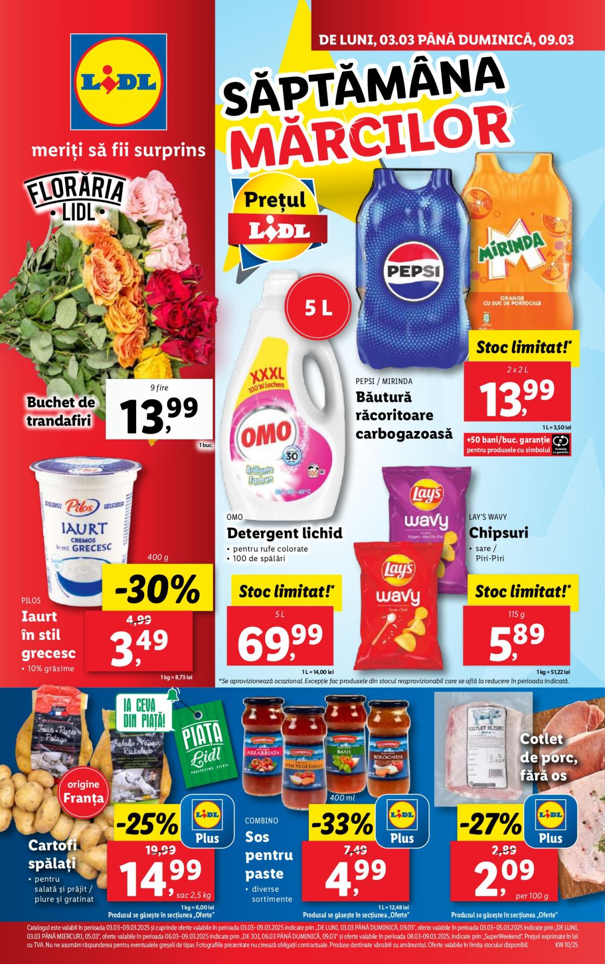 Catalog Lidl valabil din 03.03. - 09.03.