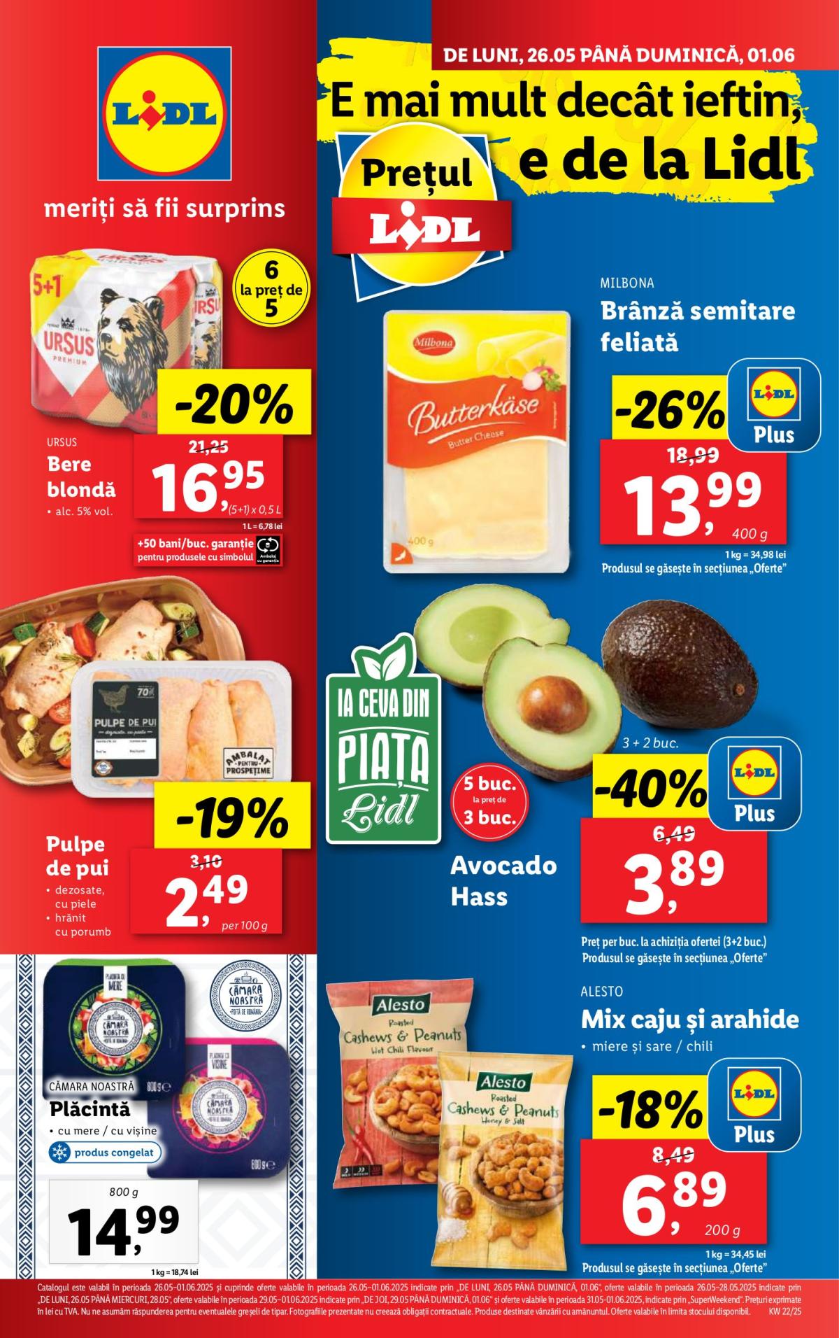 Catalog Lidl valabil din 26.05. - 01.06.