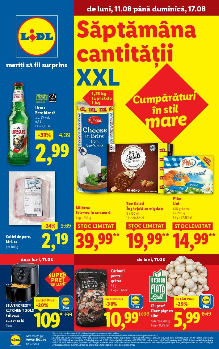 Catalog Lidl valabil din 11.08. până pe 17.08.