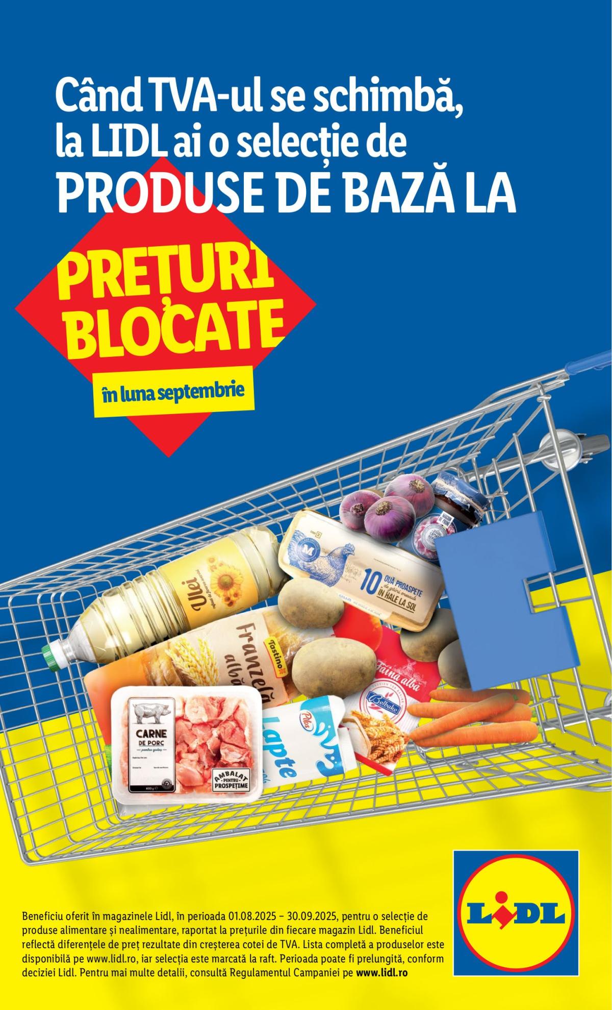 Catalog Lidl online – oferte valabile din 01.08.