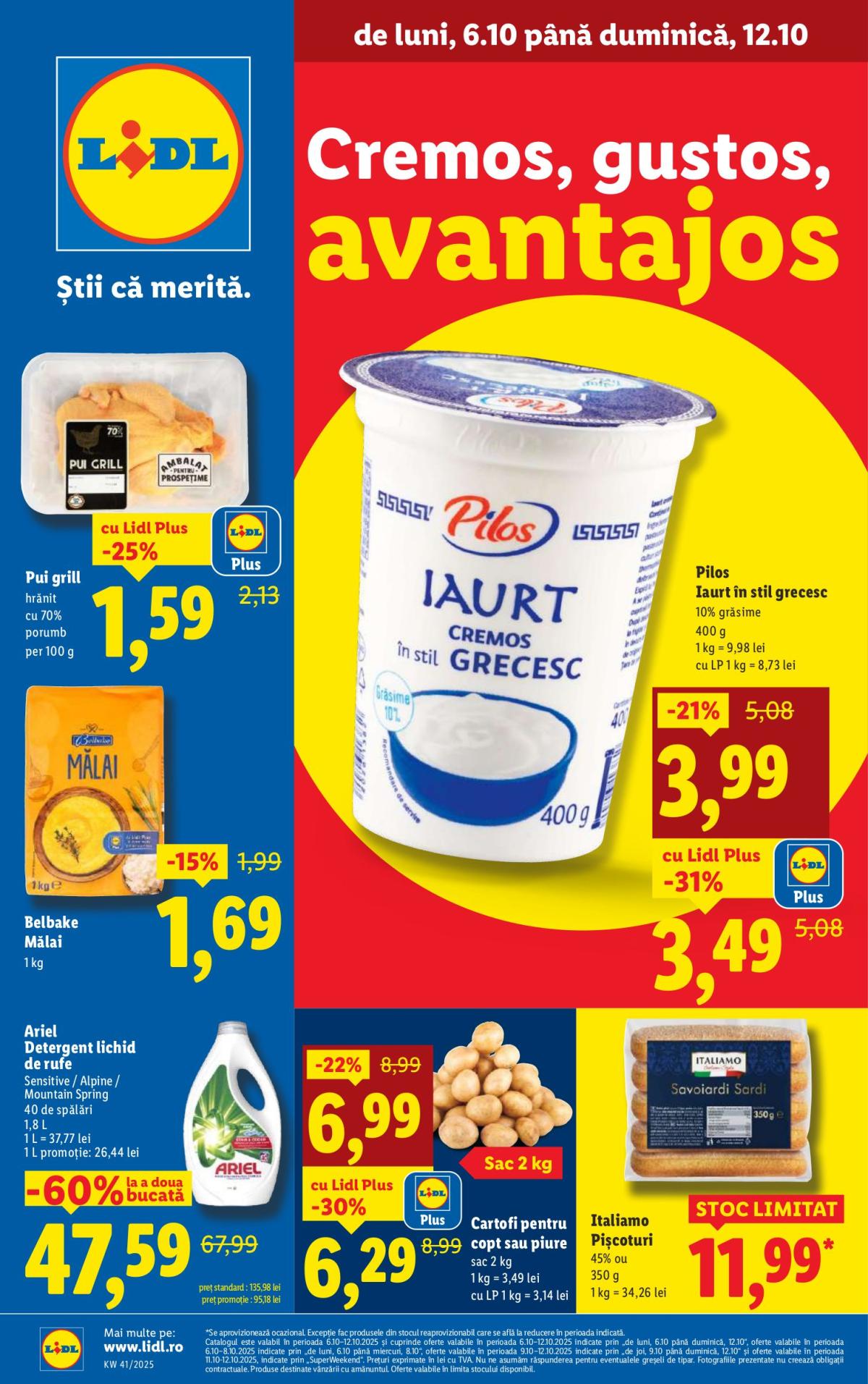 Catalog Lidl online – oferte valabile din 06.10.