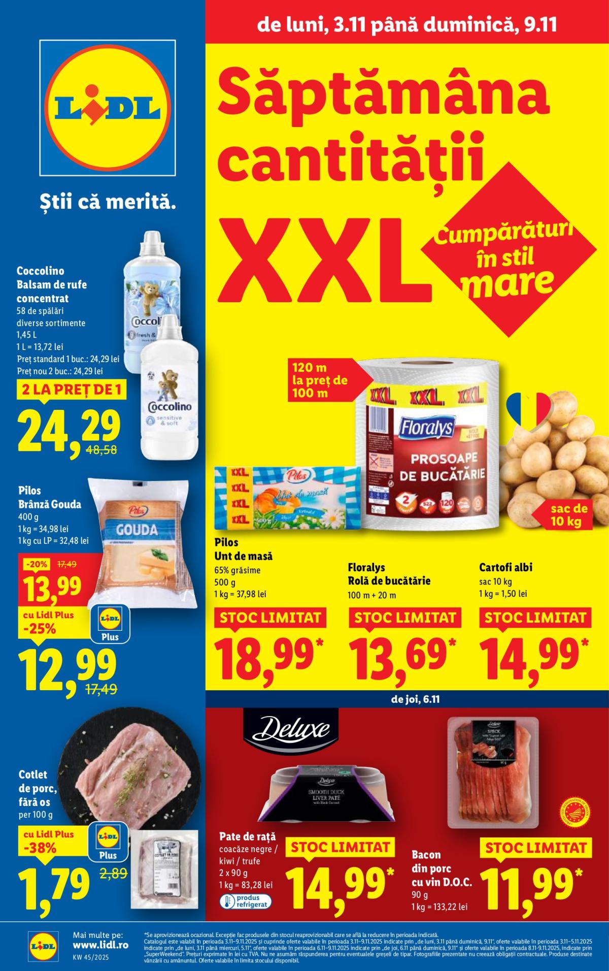 Catalog Lidl online – oferte valabile din 03.11.