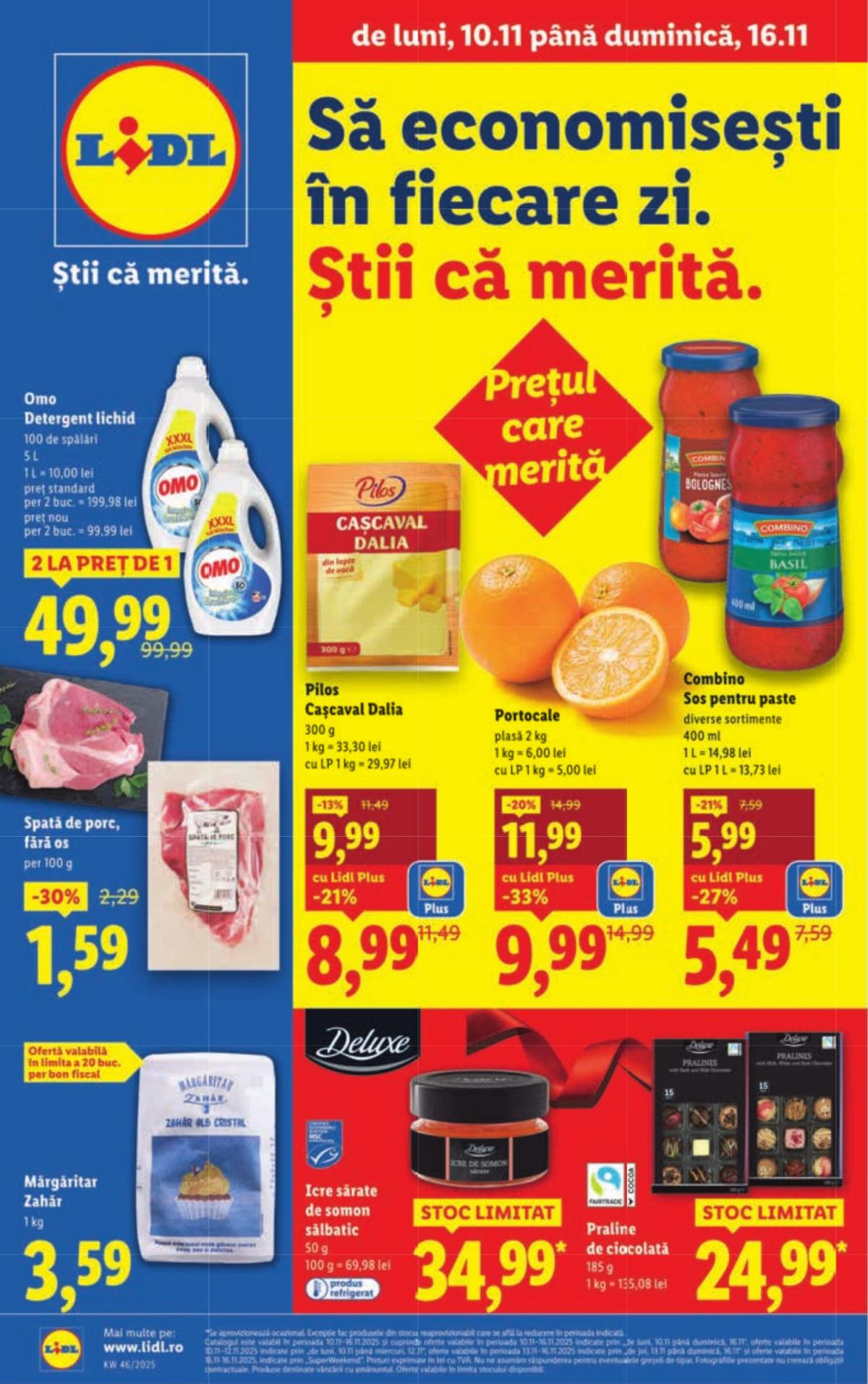 Catalog Lidl online – oferte valabile din 10.11.