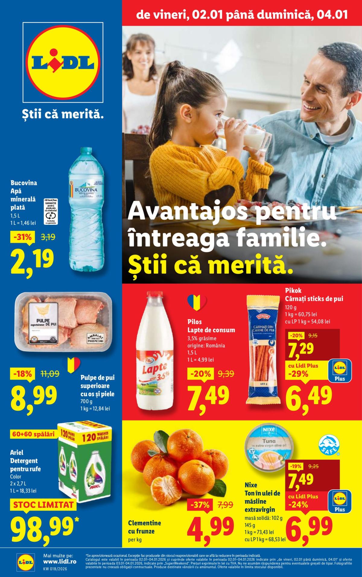 Catalog Lidl online – oferte valabile din 02.01.