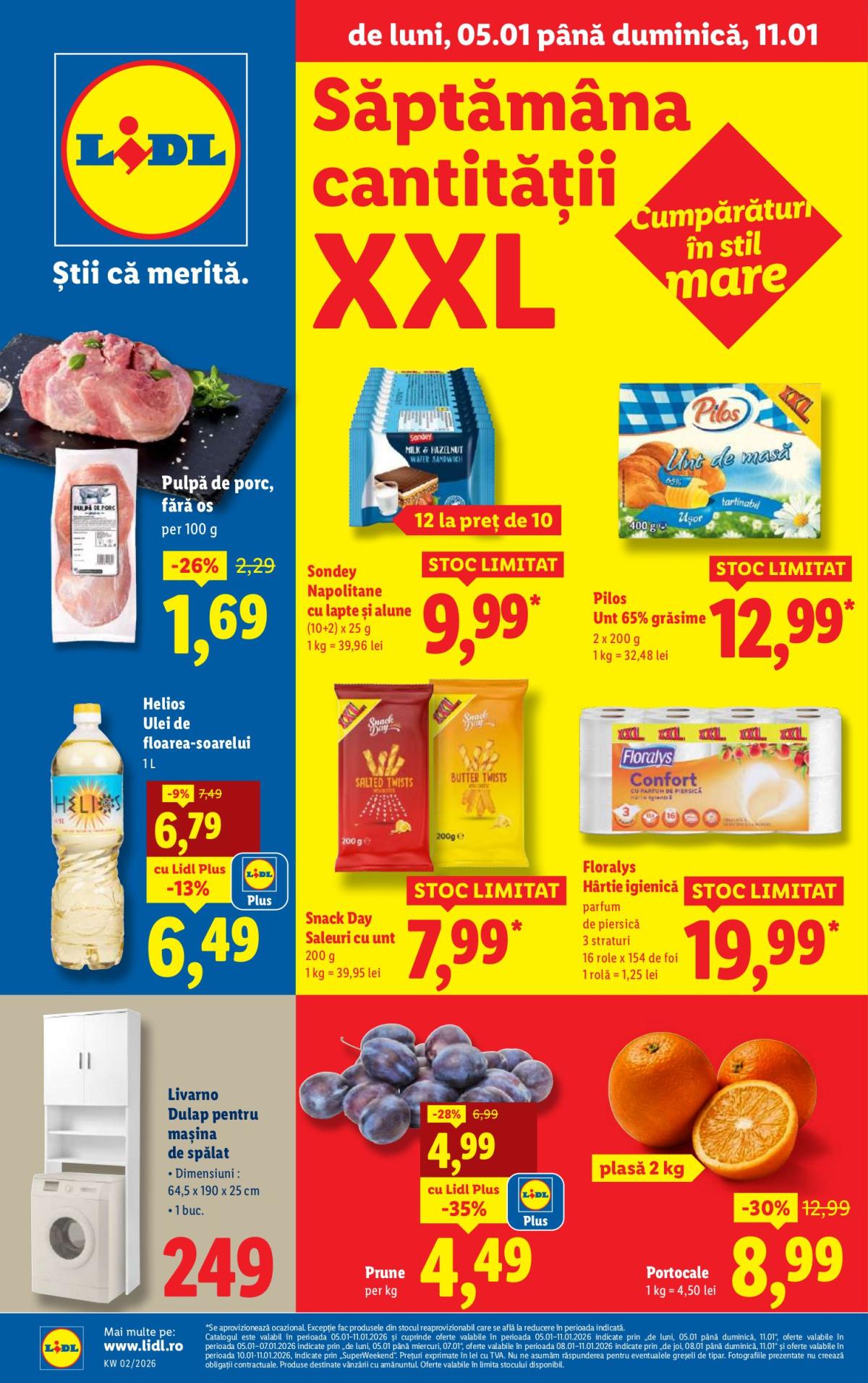 Catalog Lidl online – oferte valabile din 05.01.