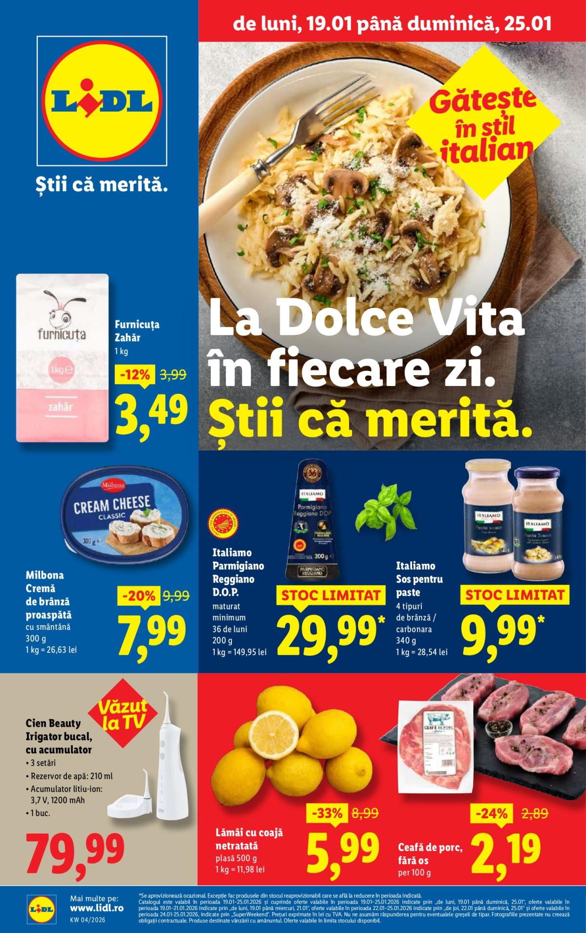 Catalog Lidl online – oferte valabile din 19.01.