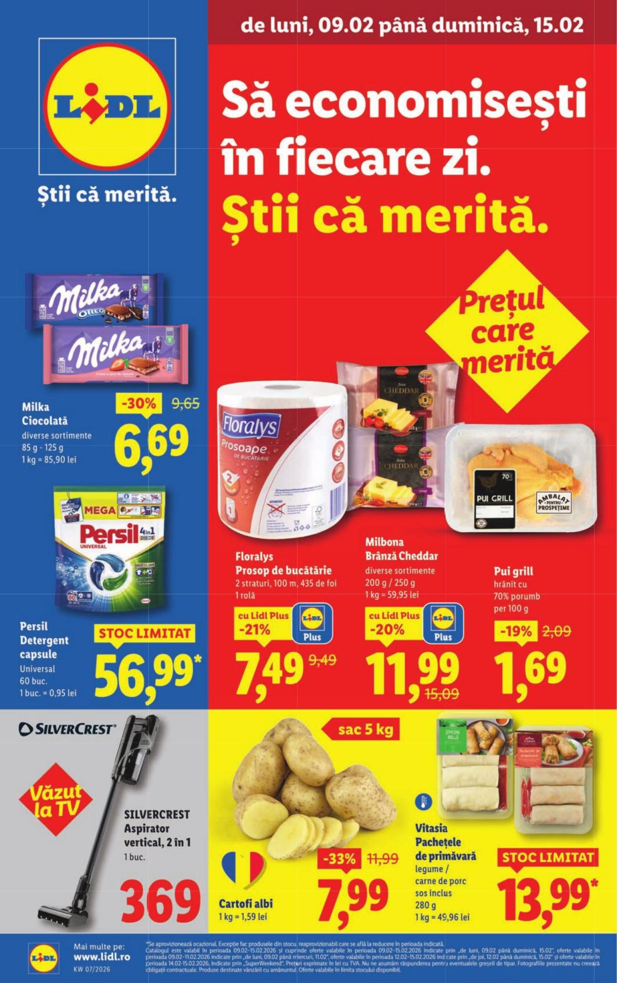 Catalog Lidl online – oferte valabile din 09.02.2026