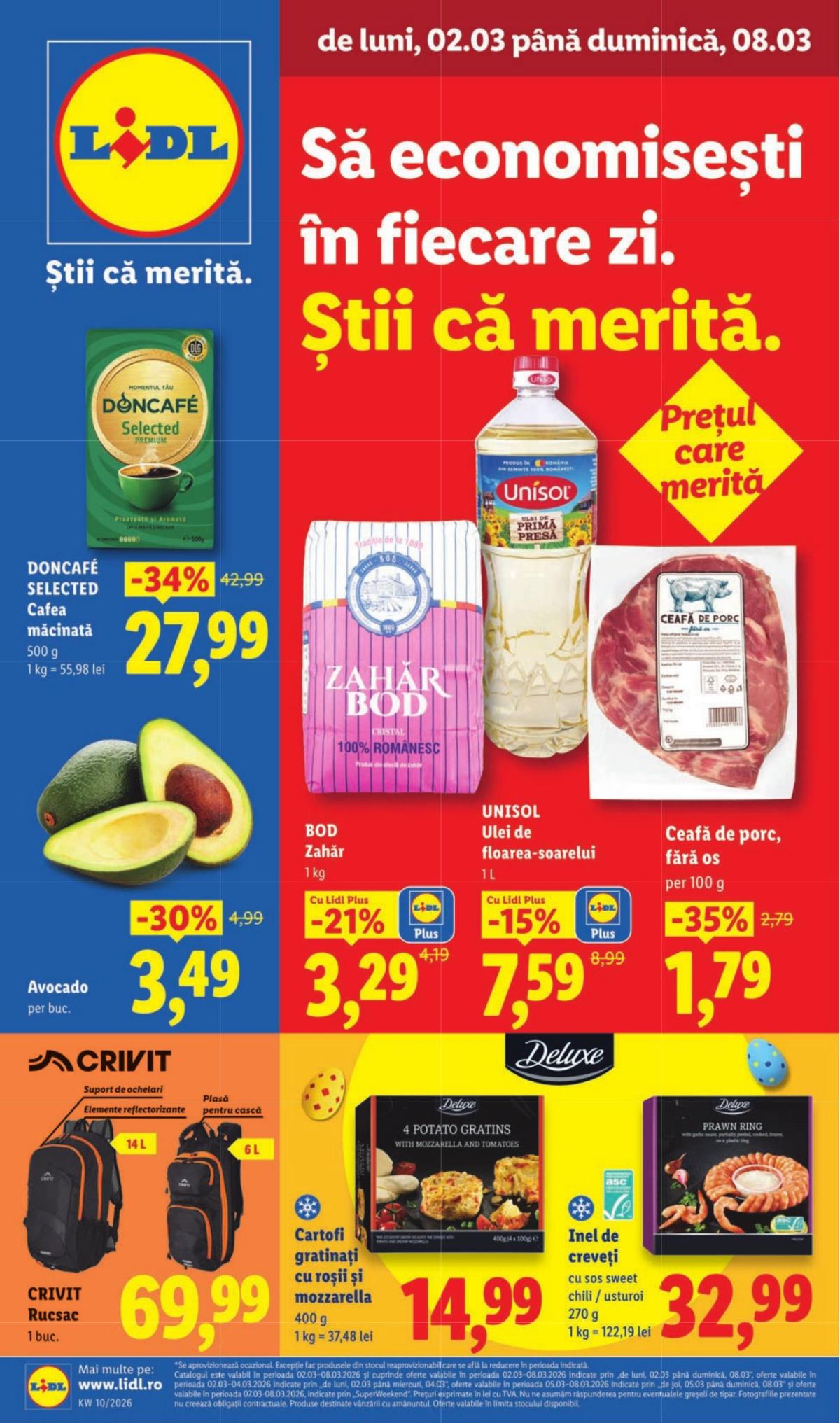 Catalog Lidl online – oferte valabile din 02.03.2026