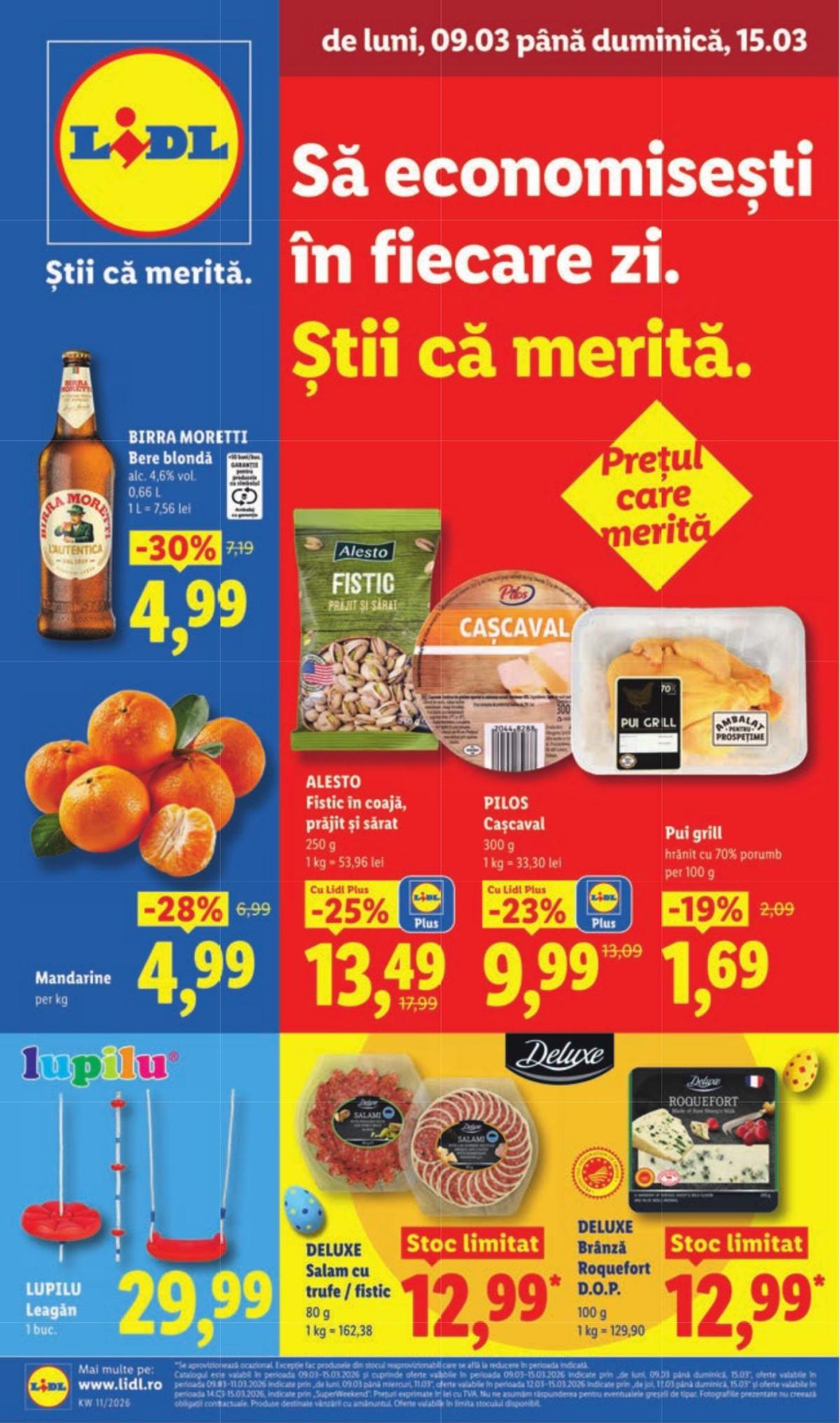 Catalog Lidl online – oferte valabile din 09.03.2026