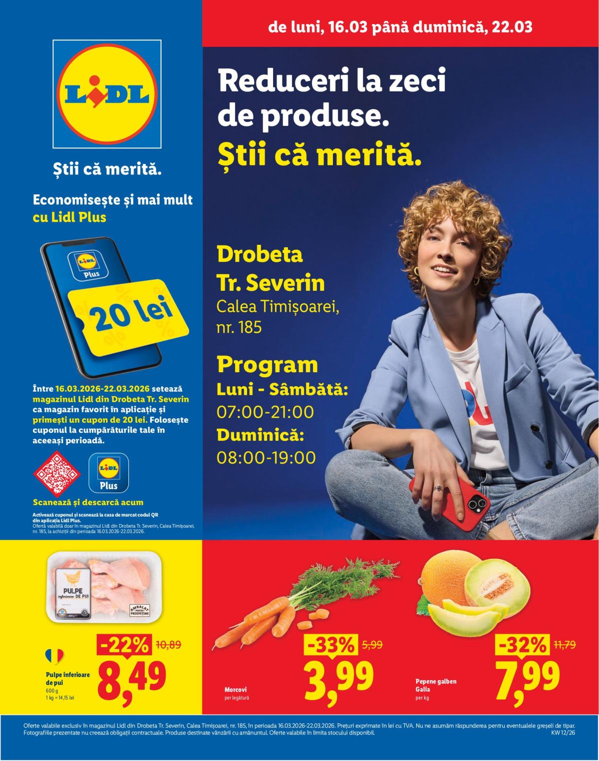 Catalog Lidl - Drobeta online – oferte valabile din 16.03.2026