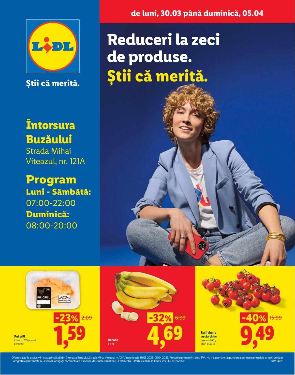 Catalog Lidl - Intorsura Buzaului online – oferte valabile din 30.03.2026
