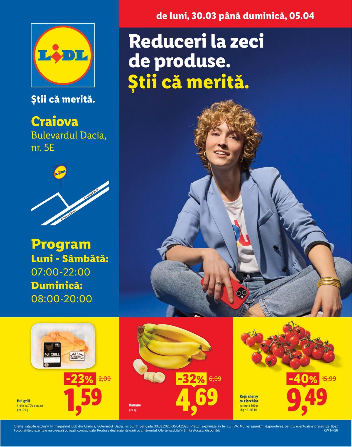 Catalog Lidl - Craiova online – oferte valabile din 30.03.2026