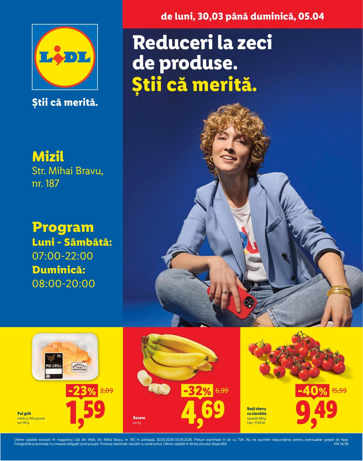 Catalog Lidl - Mizil online – oferte valabile din 30.03.2026