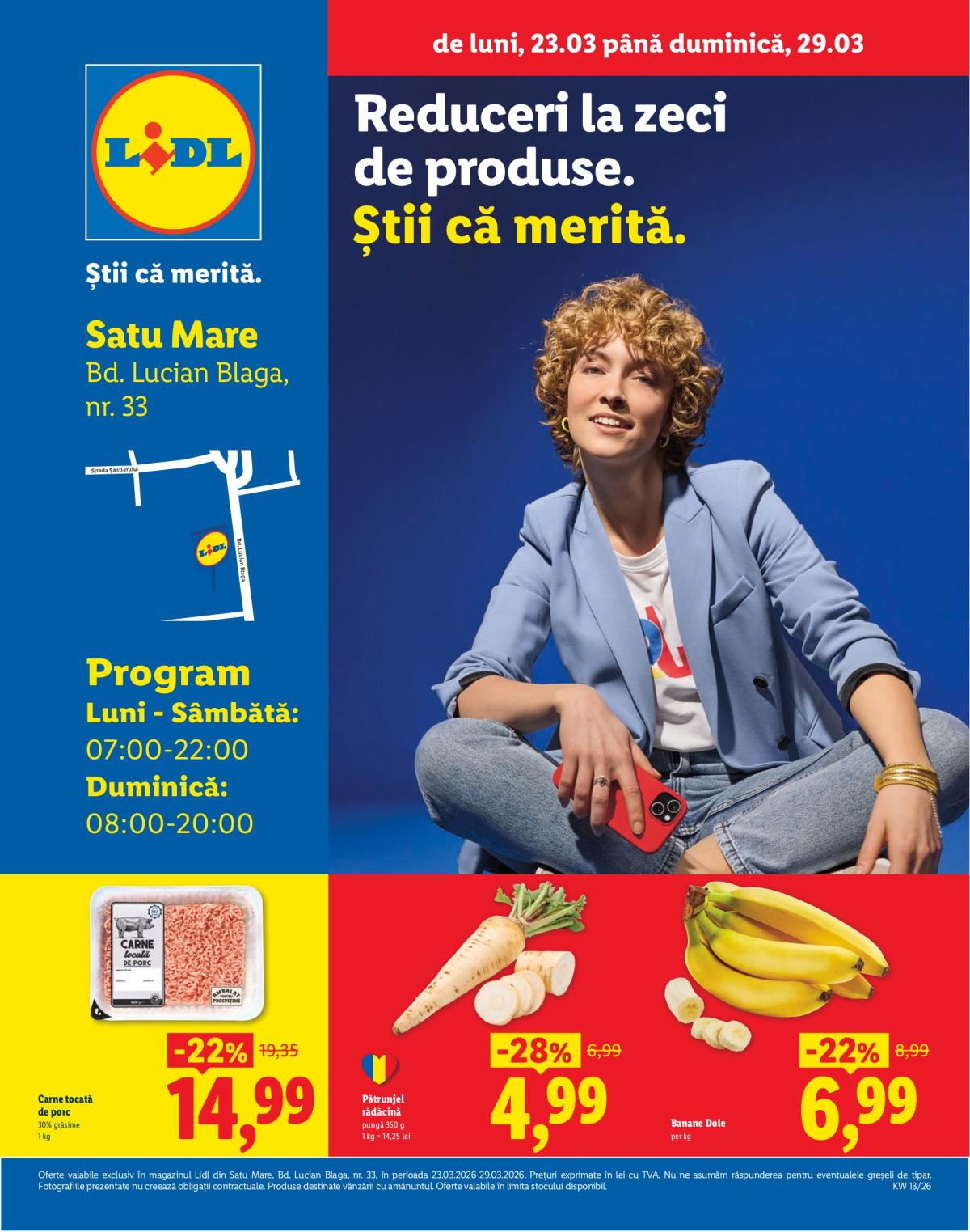 Catalog Lidl - Satu Mare online – oferte valabile din 23.03.2026