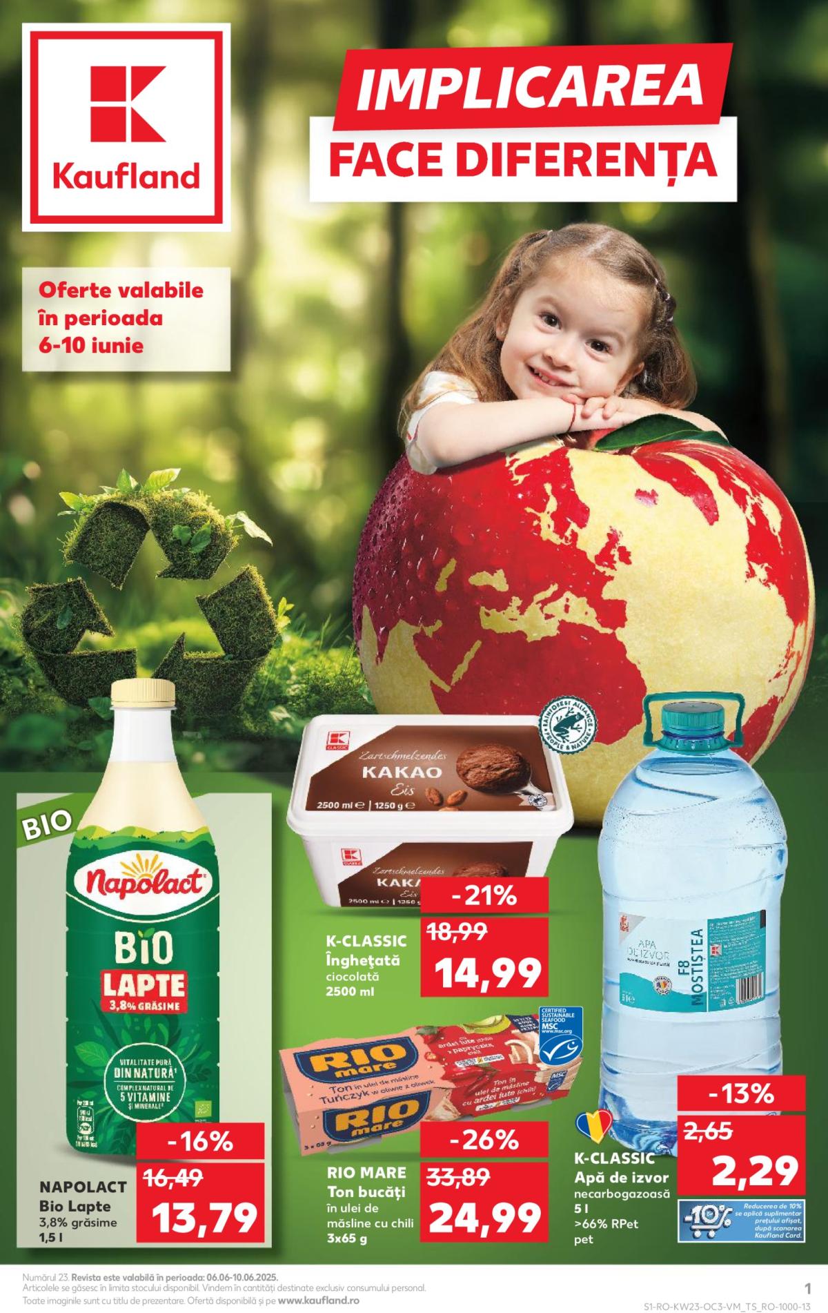 Catalog Kaufland valabil din 06.06. până pe 10.06.