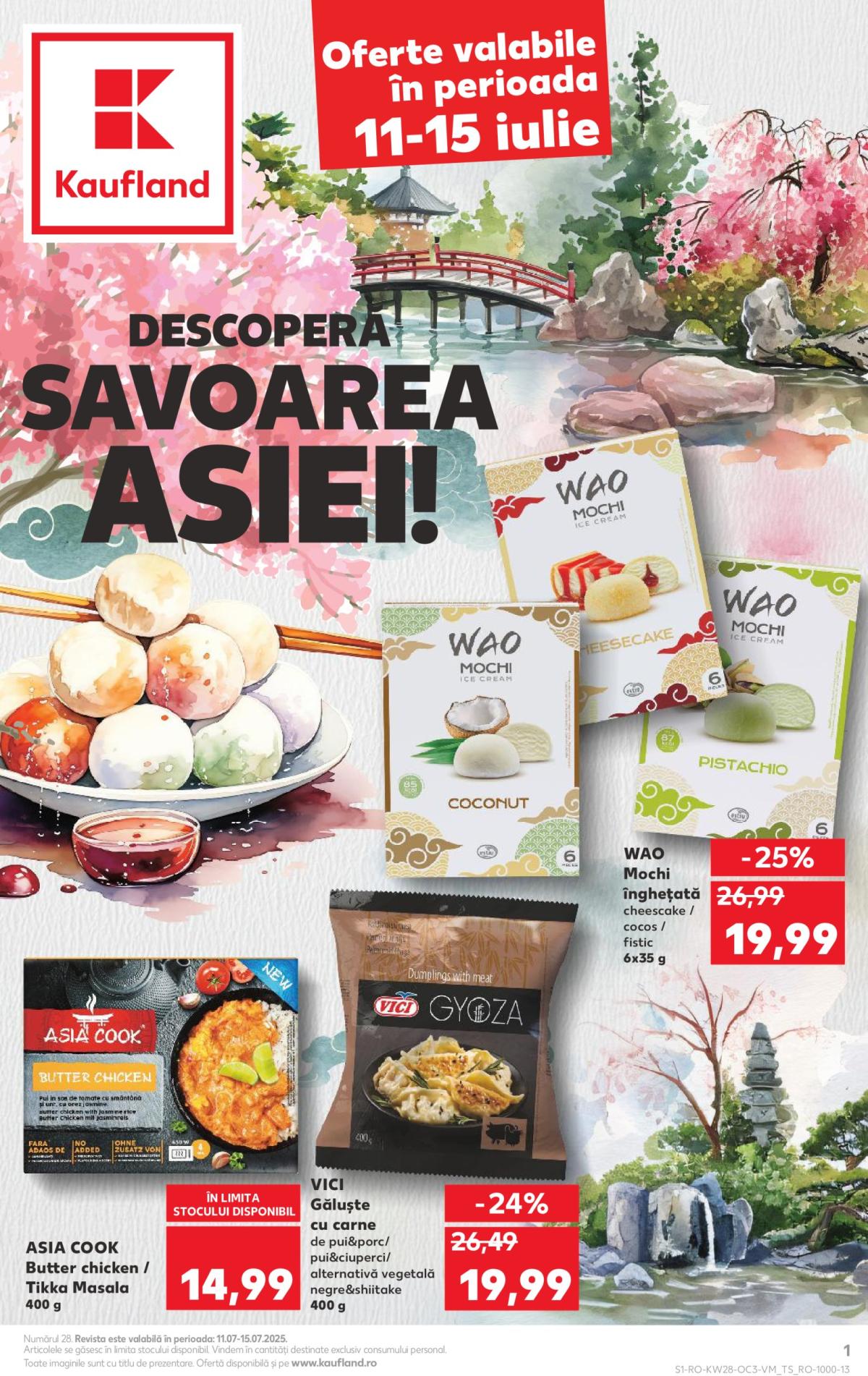 Catalog Kaufland - Răsfoiește catalogul tematic valabil din 11.07. până pe 15.07.