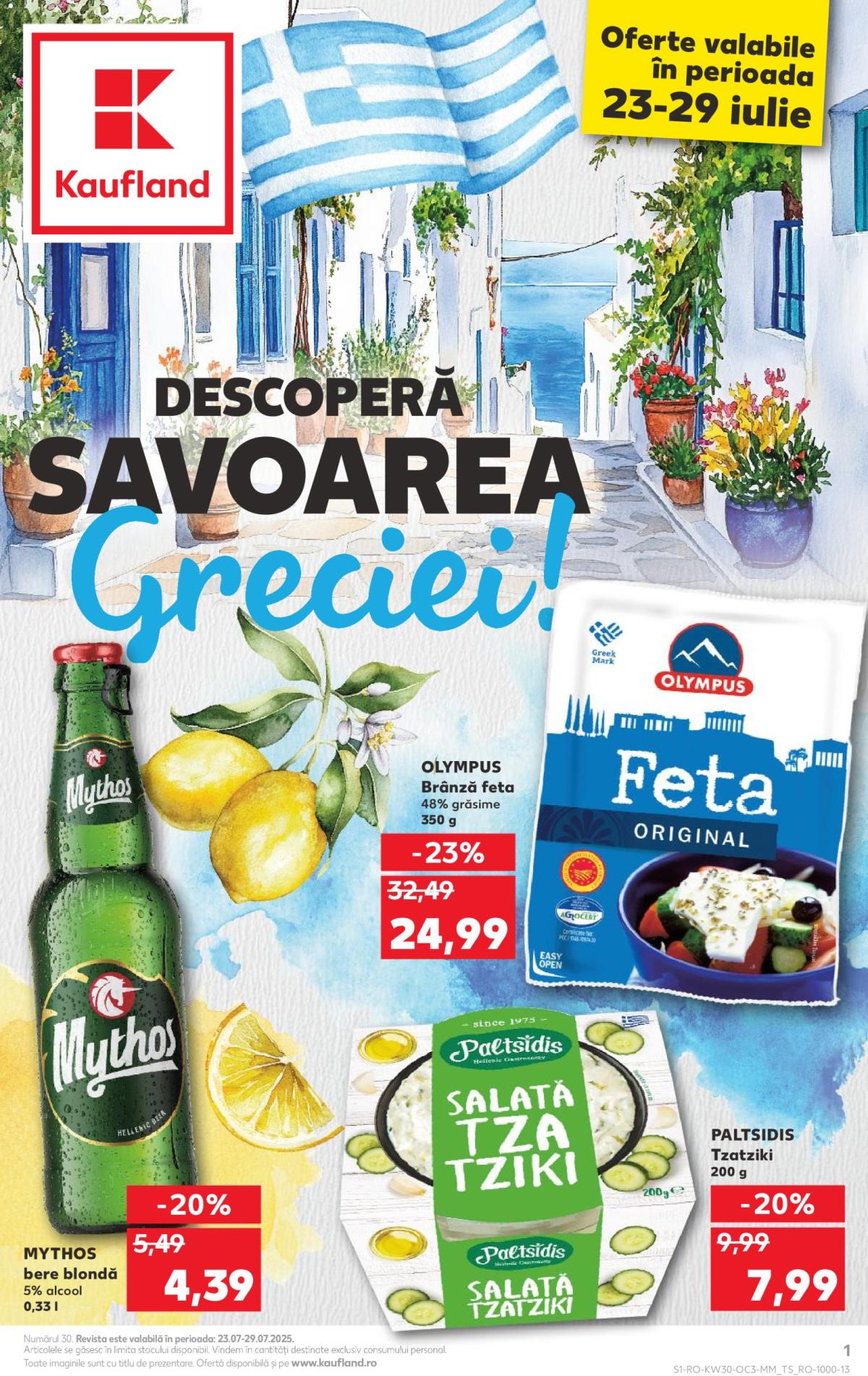 Catalog Kaufland - Răsfoiește catalogul tematic valabil din 23.07. până pe 29.07.