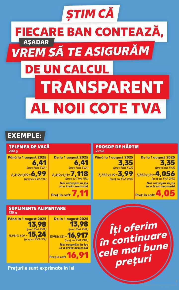 Catalog Kaufland - Transparent valabil din 30.07. până pe 05.08.