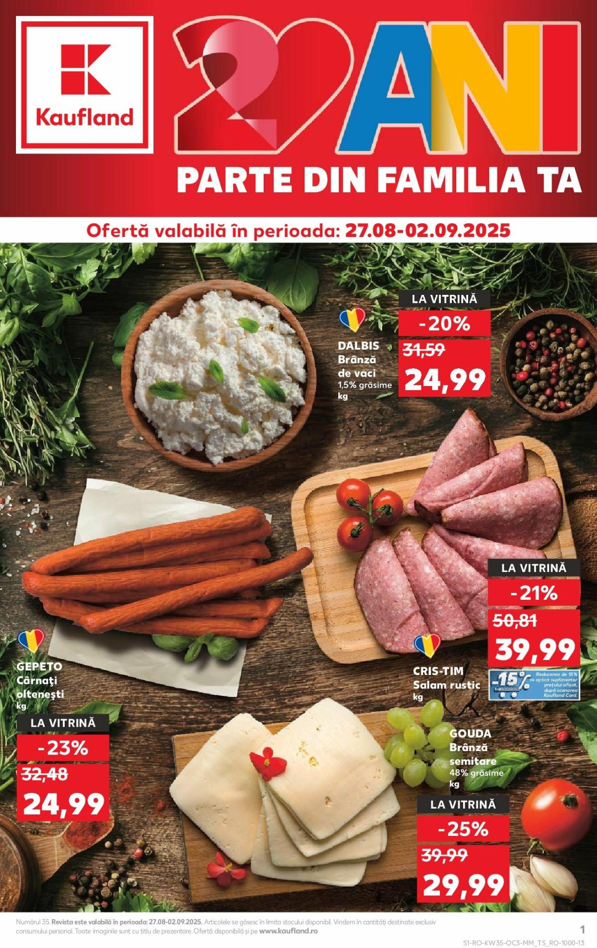 Catalog Kaufland - Răsfoiește catalogul tematic online – oferte valabile din 27.08.