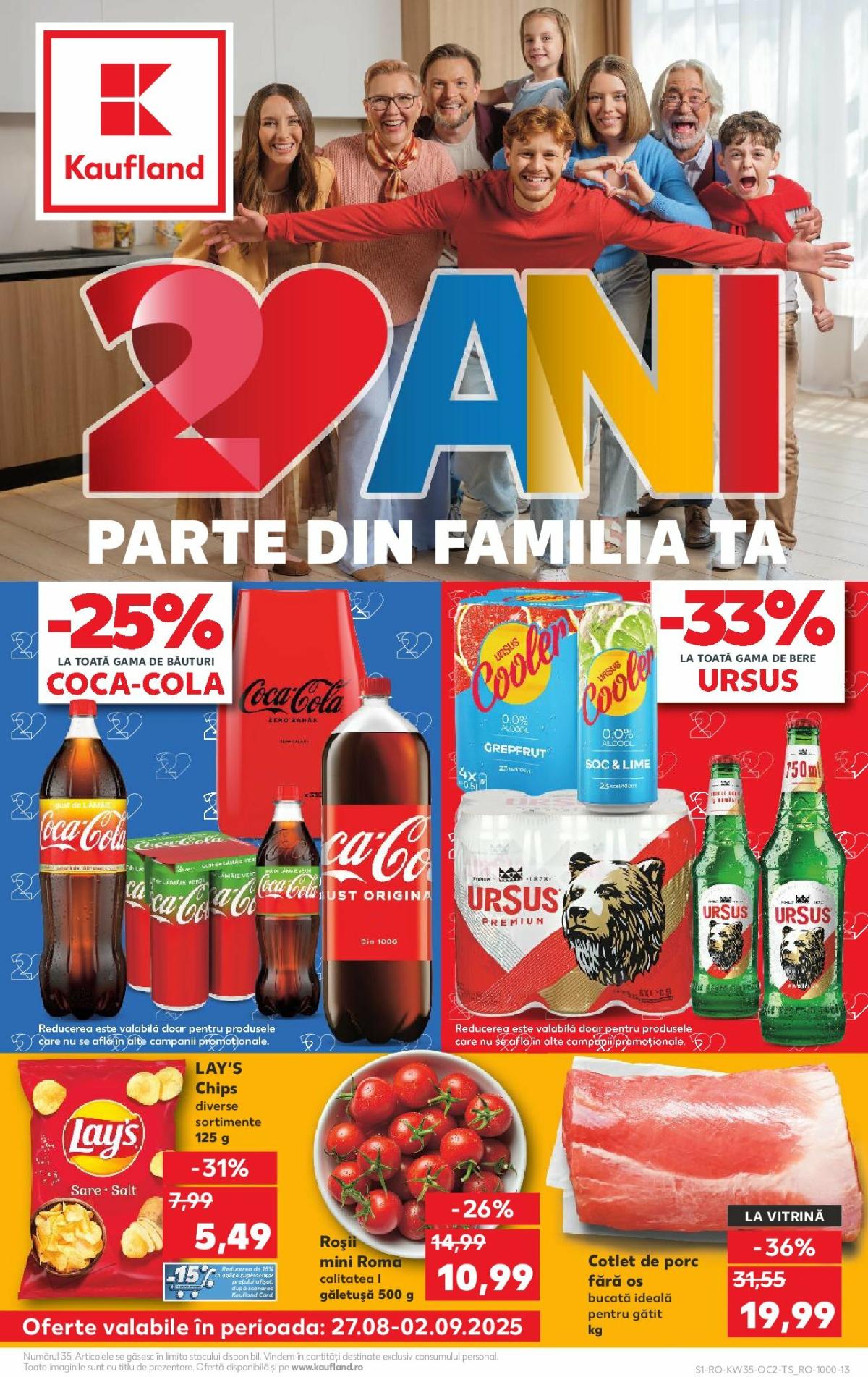 Catalog Kaufland online – oferte valabile din 27.08.