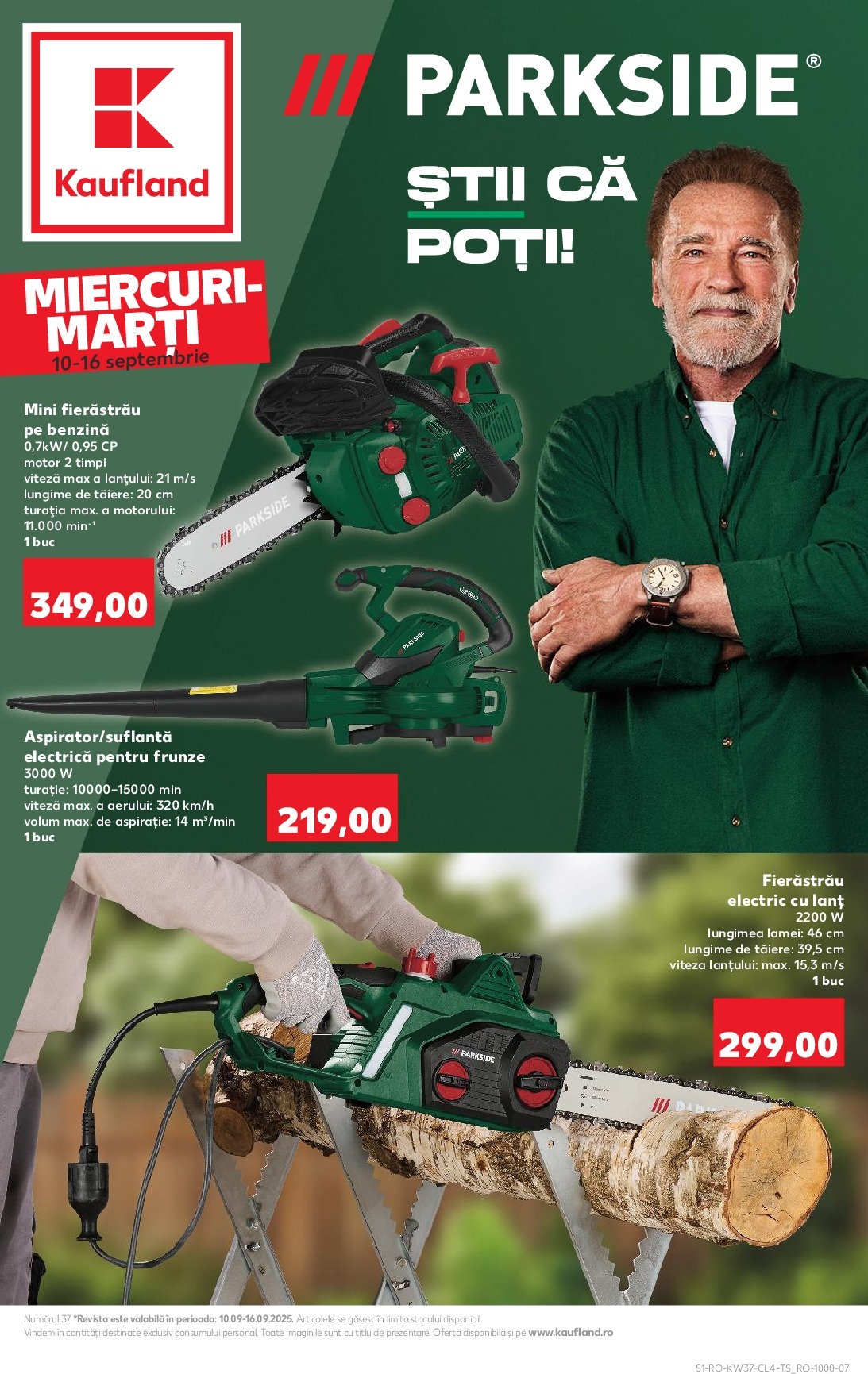 Catalog Kaufland - Parkside online – oferte valabile din 10.09.
