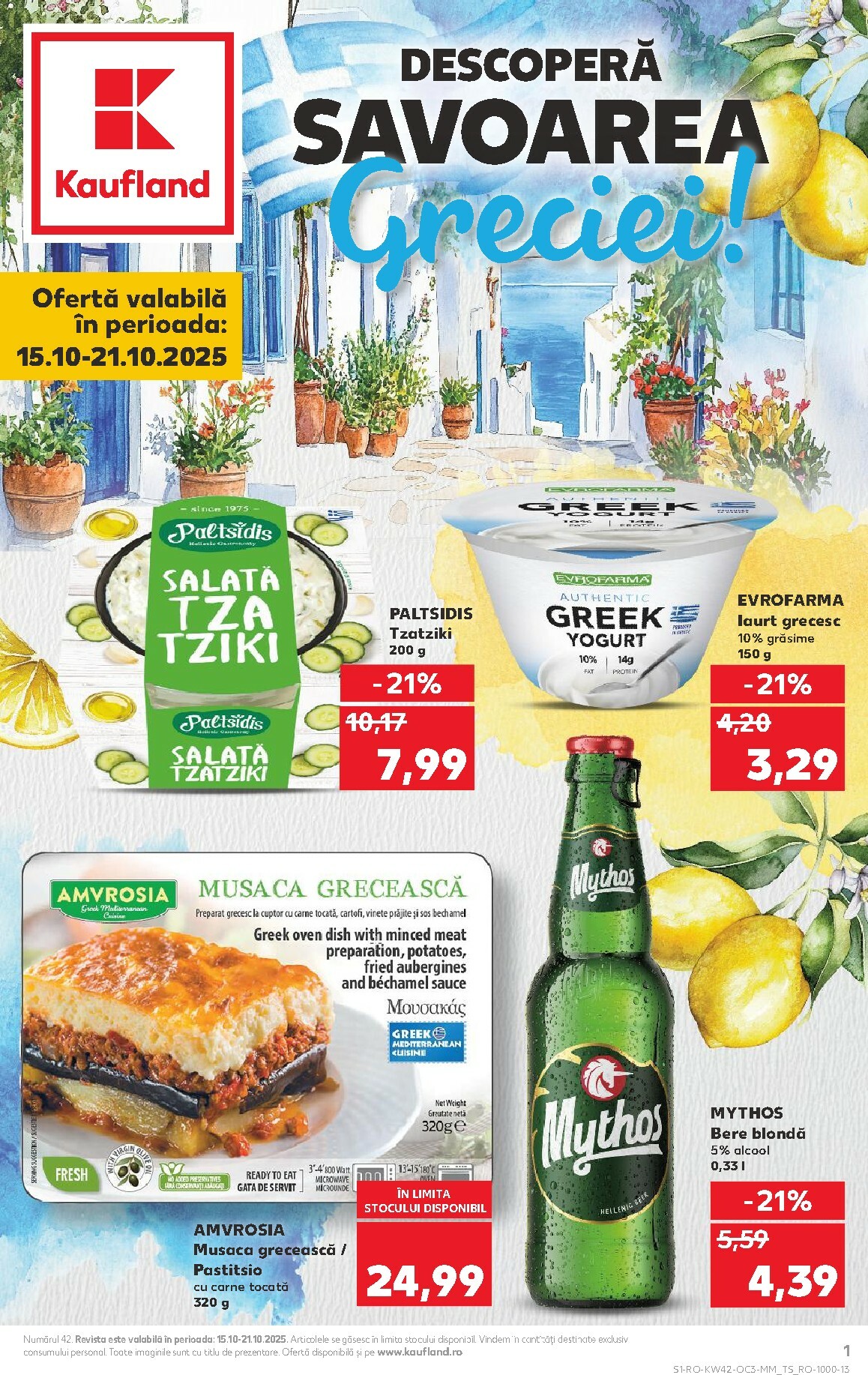 Catalog Kaufland - Răsfoiește catalogul tematic online – oferte valabile din 15.10.