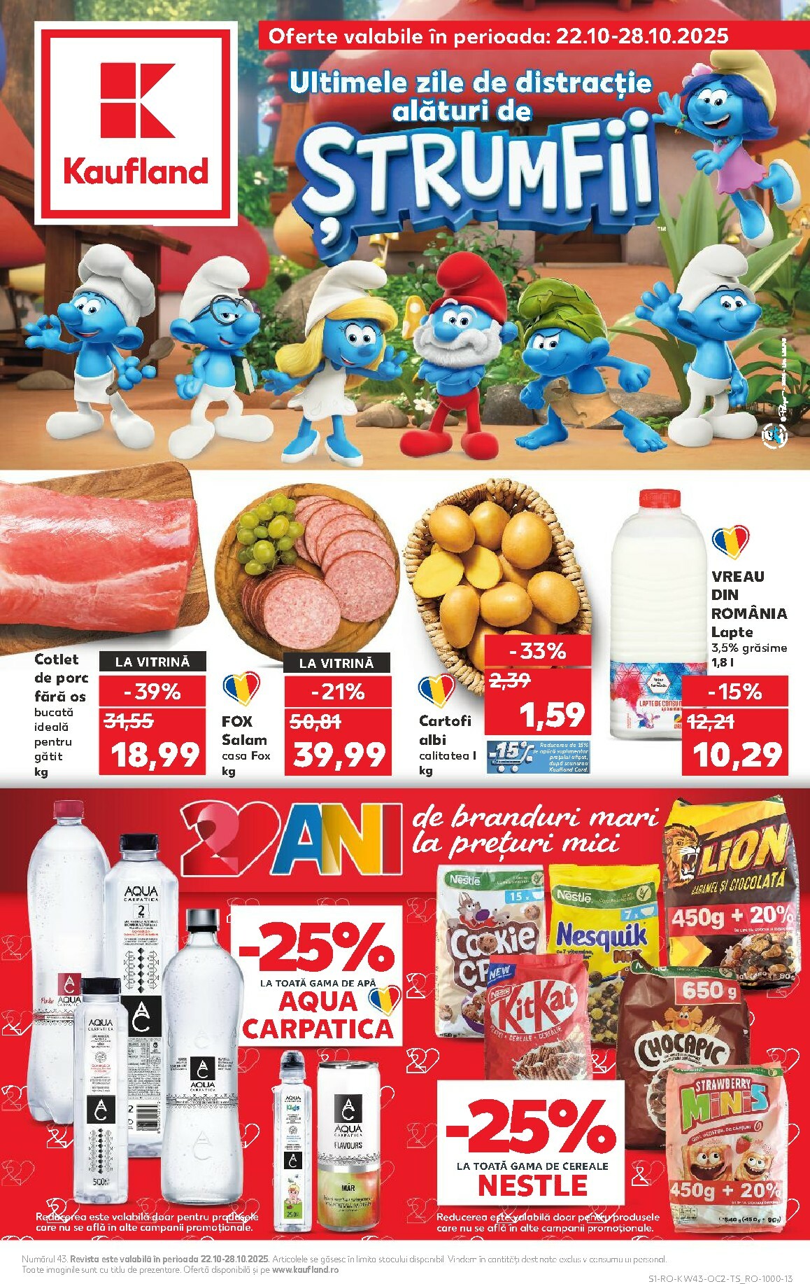 Catalog Kaufland online – oferte valabile din 22.10.