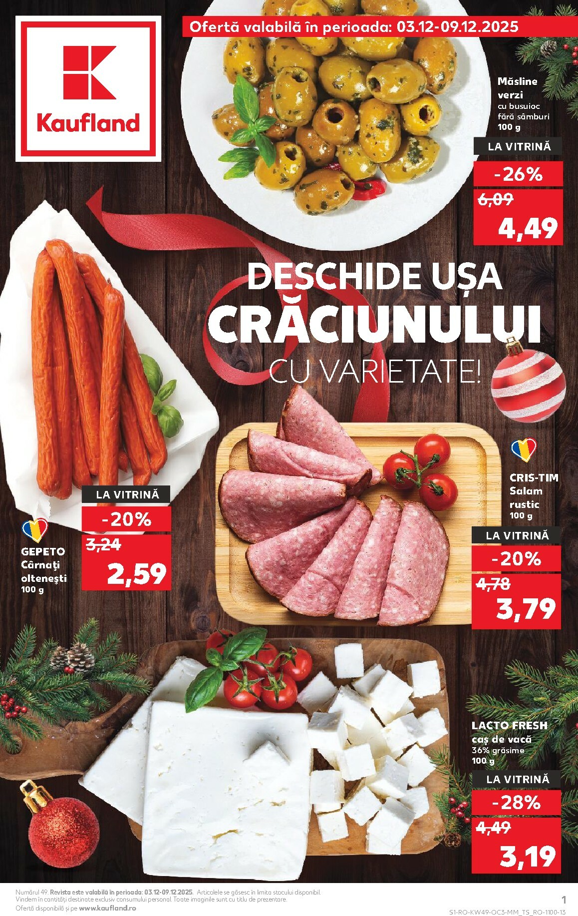 Catalog Kaufland - Răsfoiește catalogul tematic online – oferte valabile din 03.12.