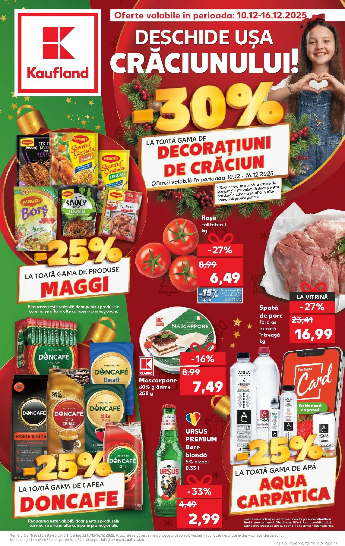 Catalog Kaufland online – oferte valabile din 10.12.
